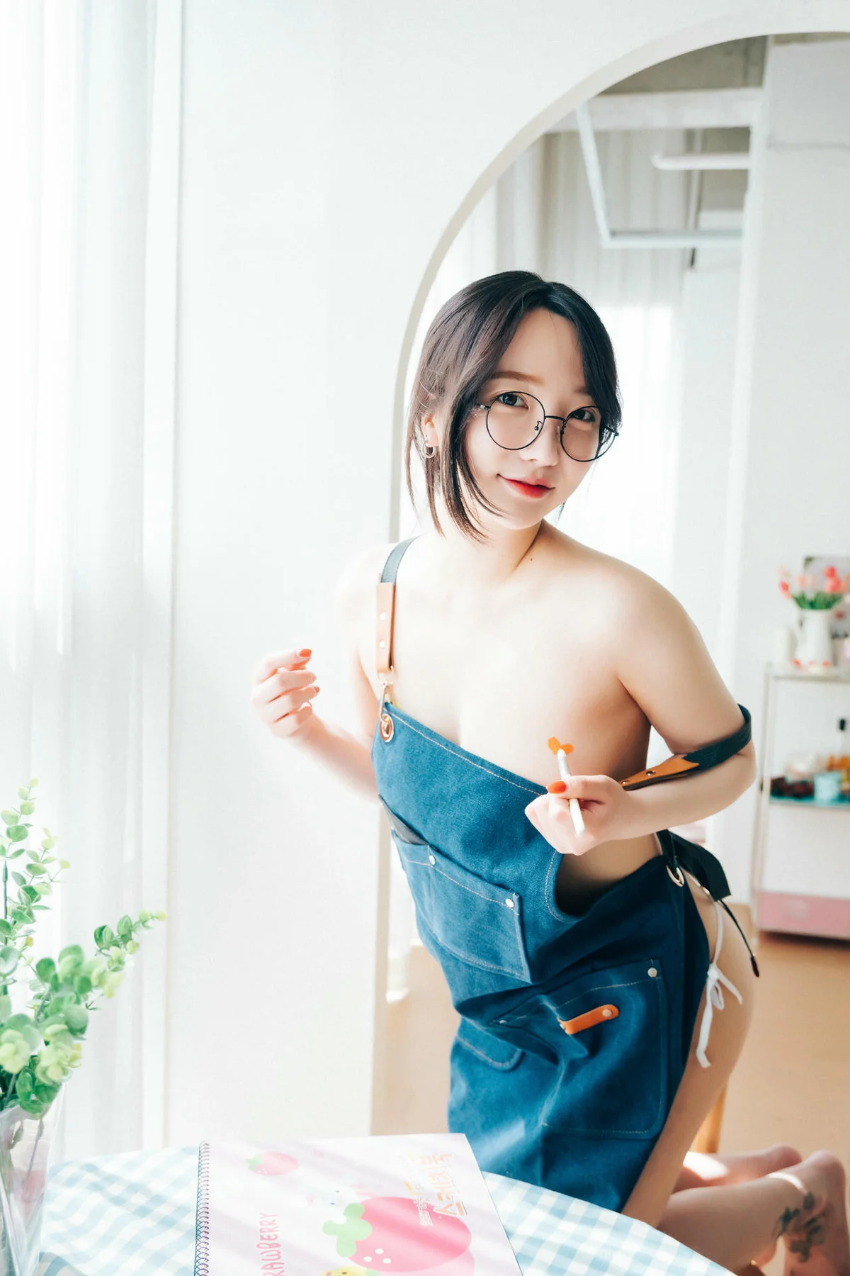 Loozy No.037 Son Ye-Eun女仆制服套图 - 57