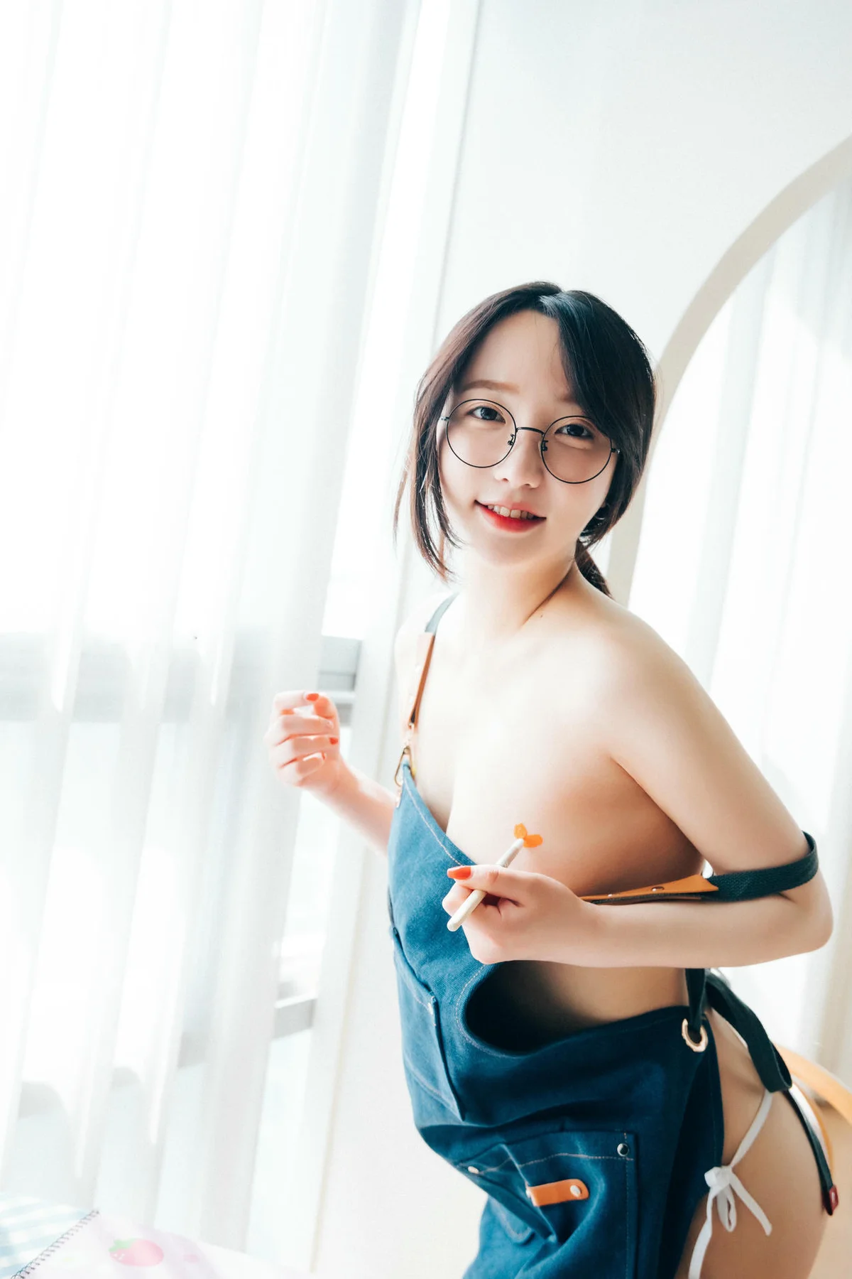 Loozy No.037 Son Ye-Eun女仆制服套图 - 58
