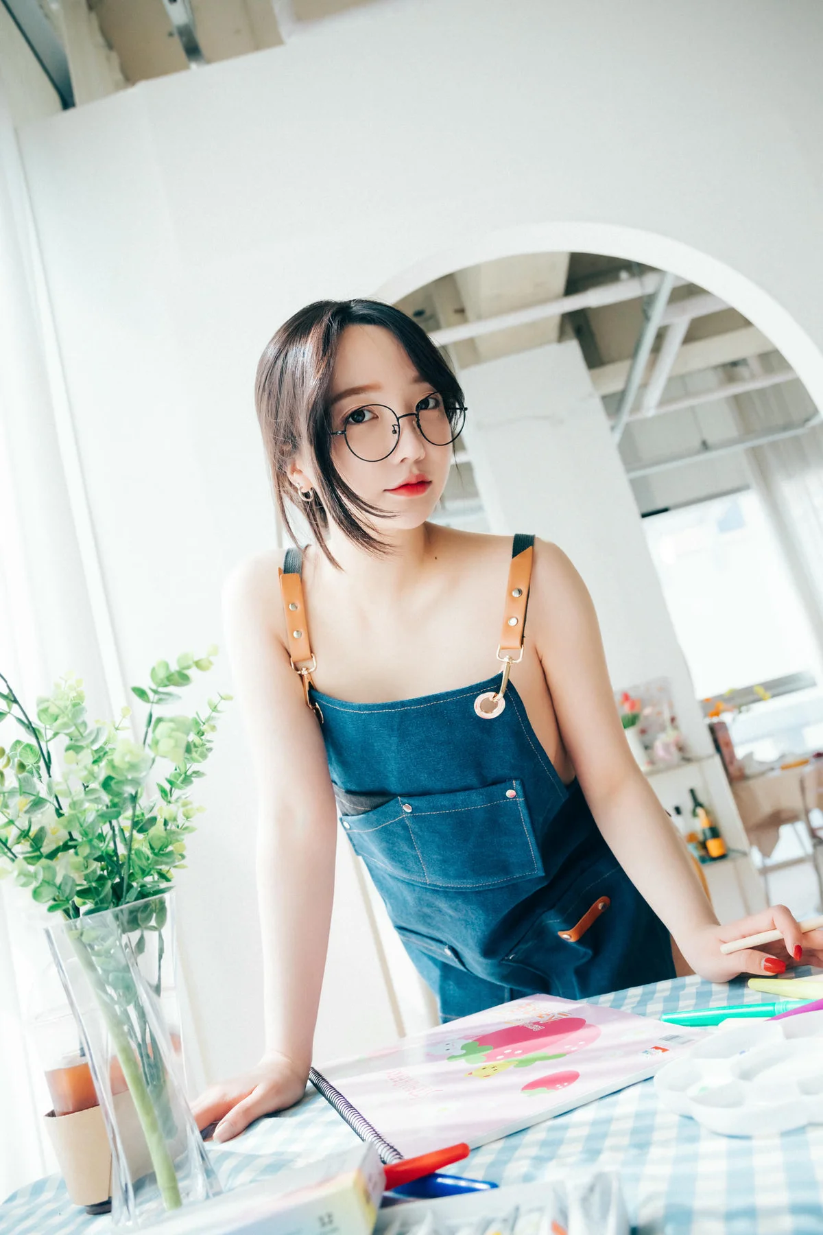 Loozy No.037 Son Ye-Eun女仆制服套图 - 64
