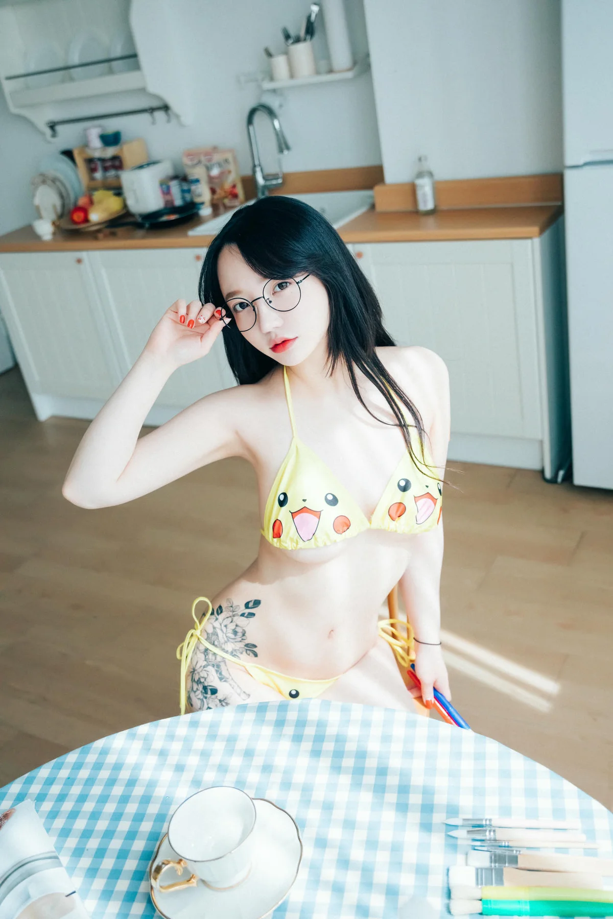 Loozy No.037 Son Ye-Eun女仆制服套图 - 103