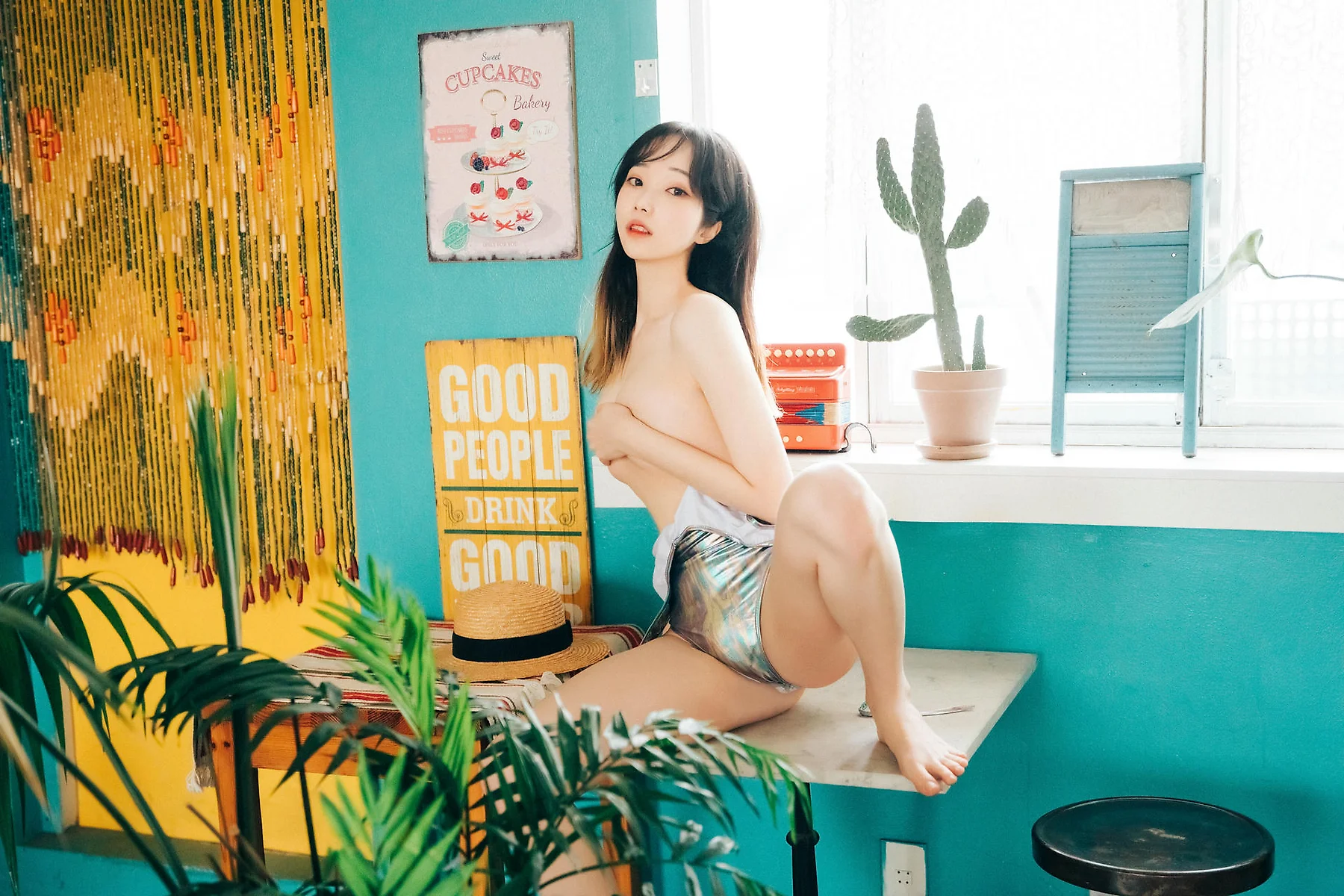 Loozy No.039 Bomi亮色连体衣写真 - 48
