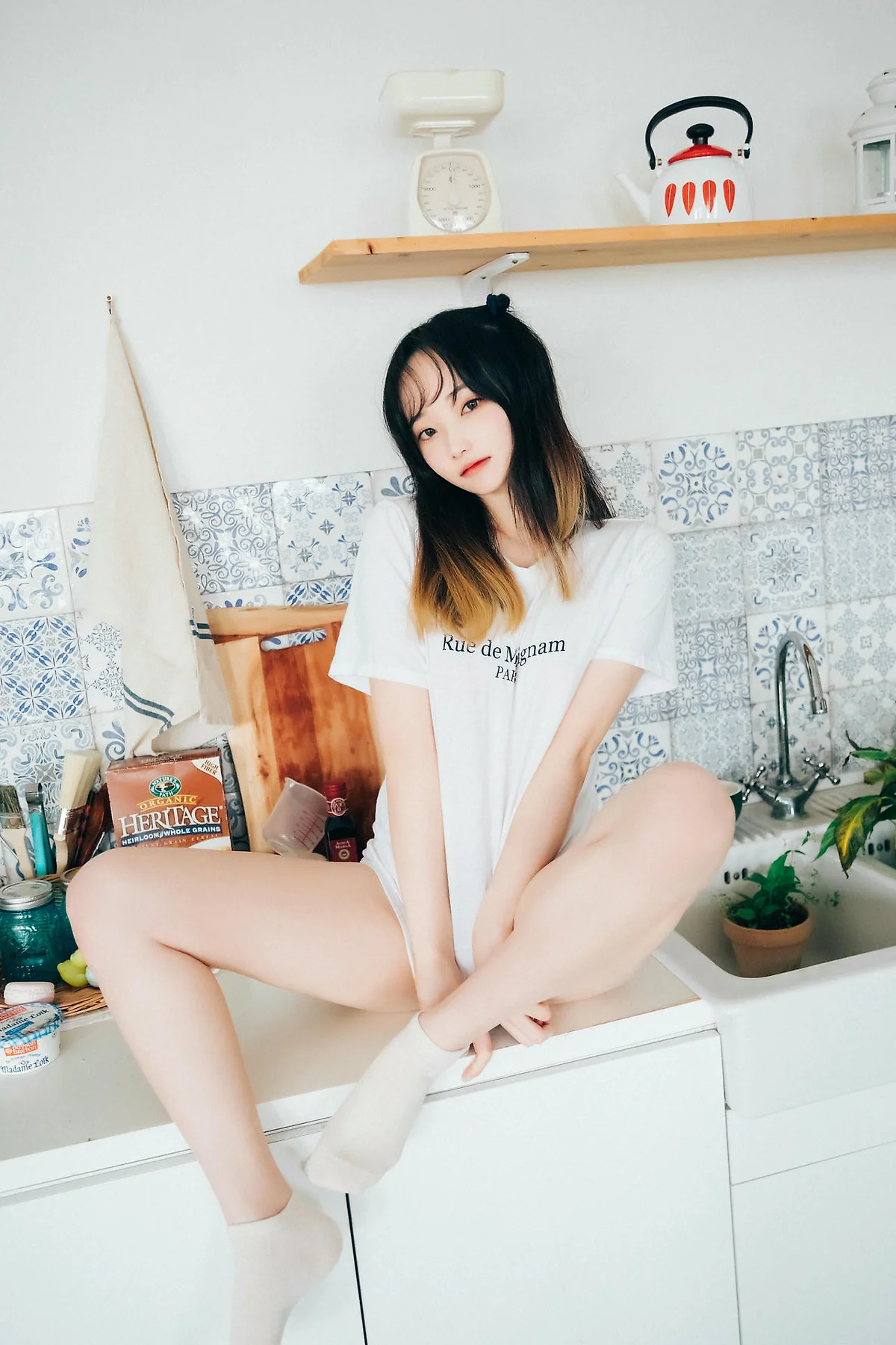 Loozy No.039 Bomi亮色连体衣写真 - 83