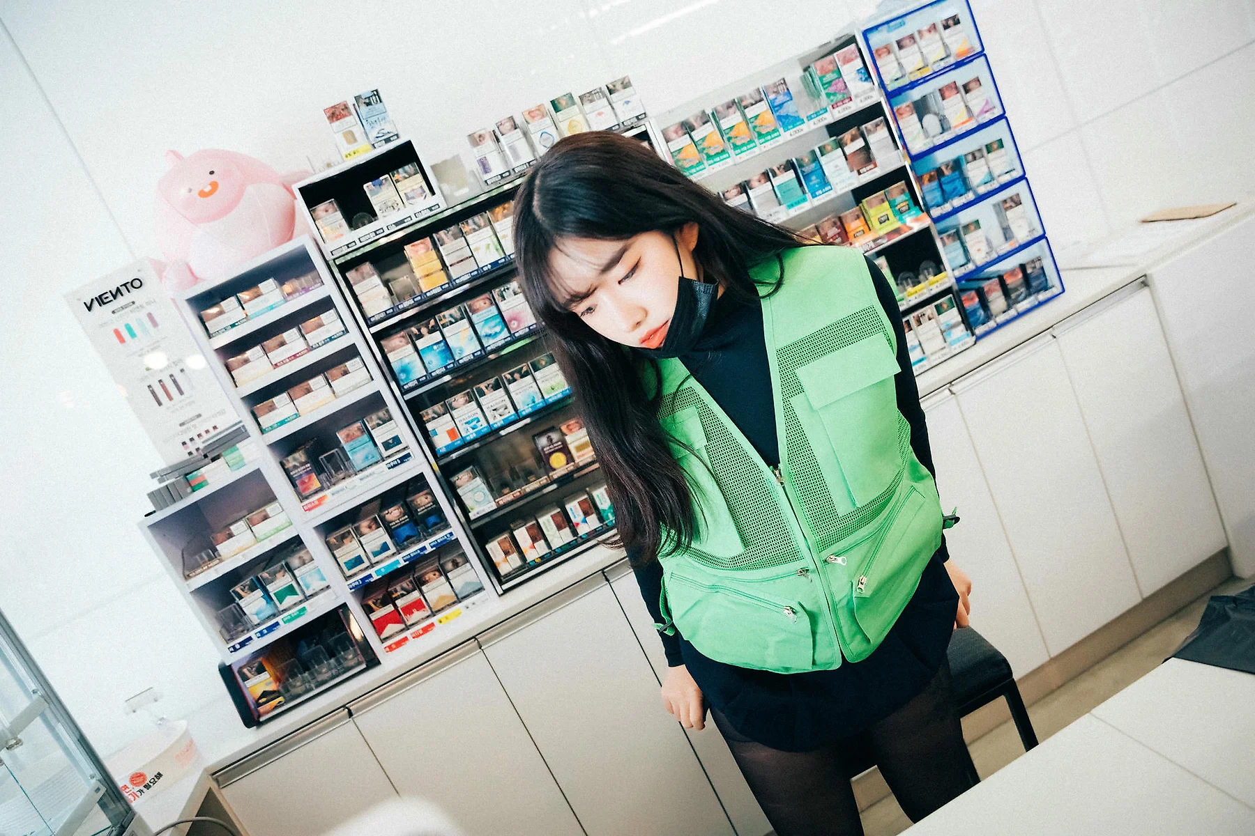 Loozy No.052 Sonson超市收银黑丝写真 - 22
