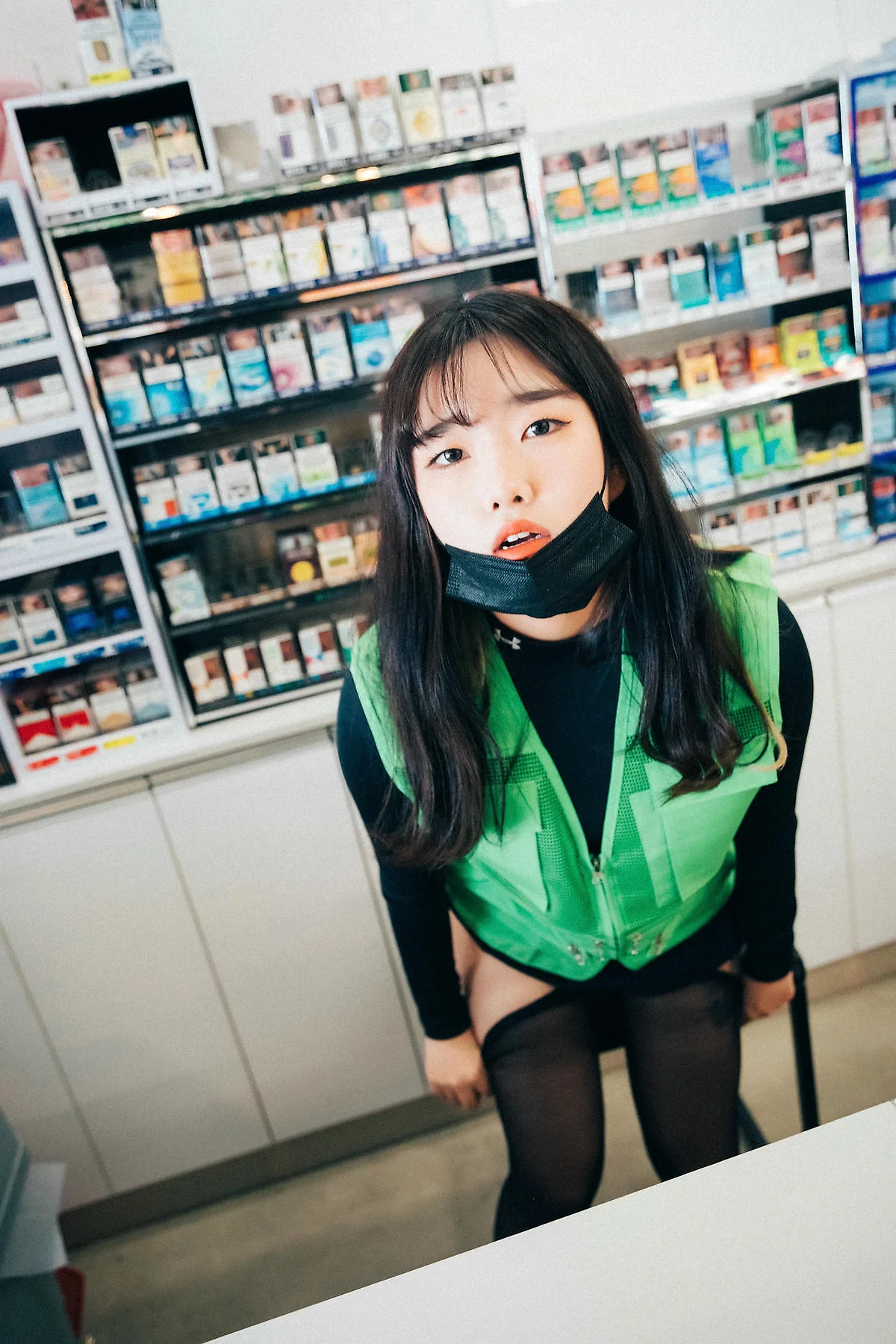 Loozy No.052 Sonson超市收银黑丝写真 - 24