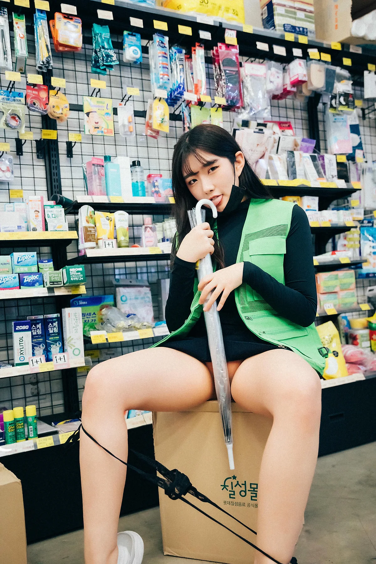 Loozy No.052 Sonson超市收银黑丝写真 - 71