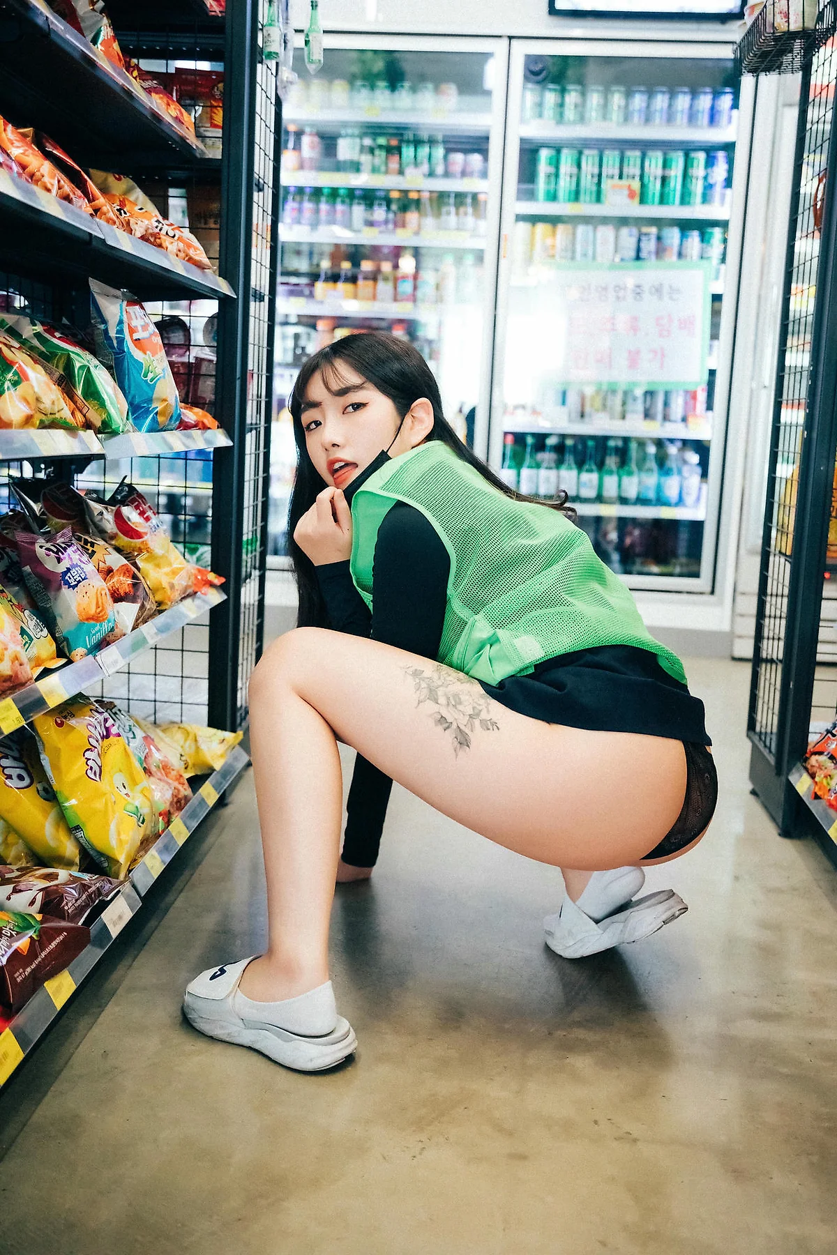 Loozy No.052 Sonson超市收银黑丝写真 - 80