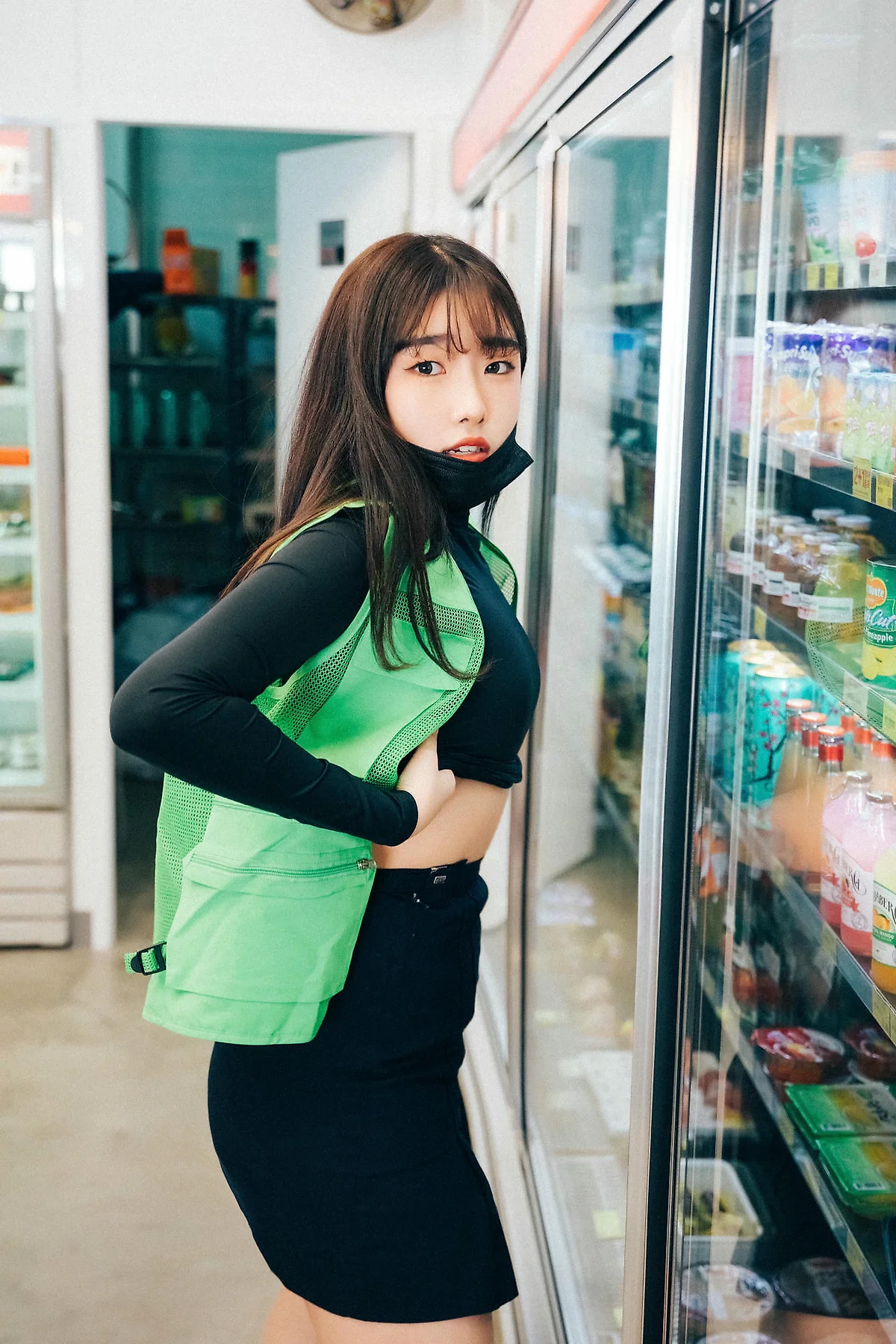 Loozy No.052 Sonson超市收银黑丝写真 - 93