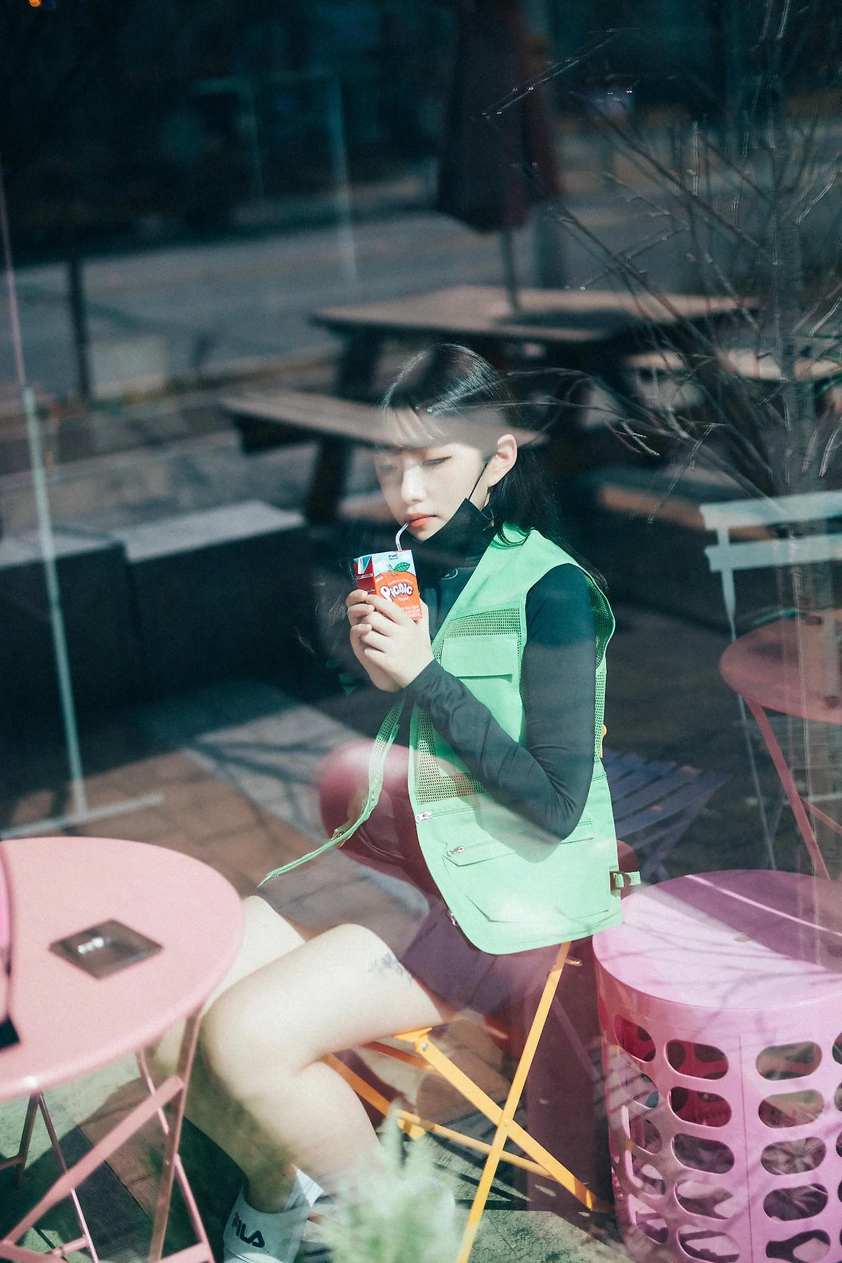 Loozy No.052 Sonson超市收银黑丝写真 - 102