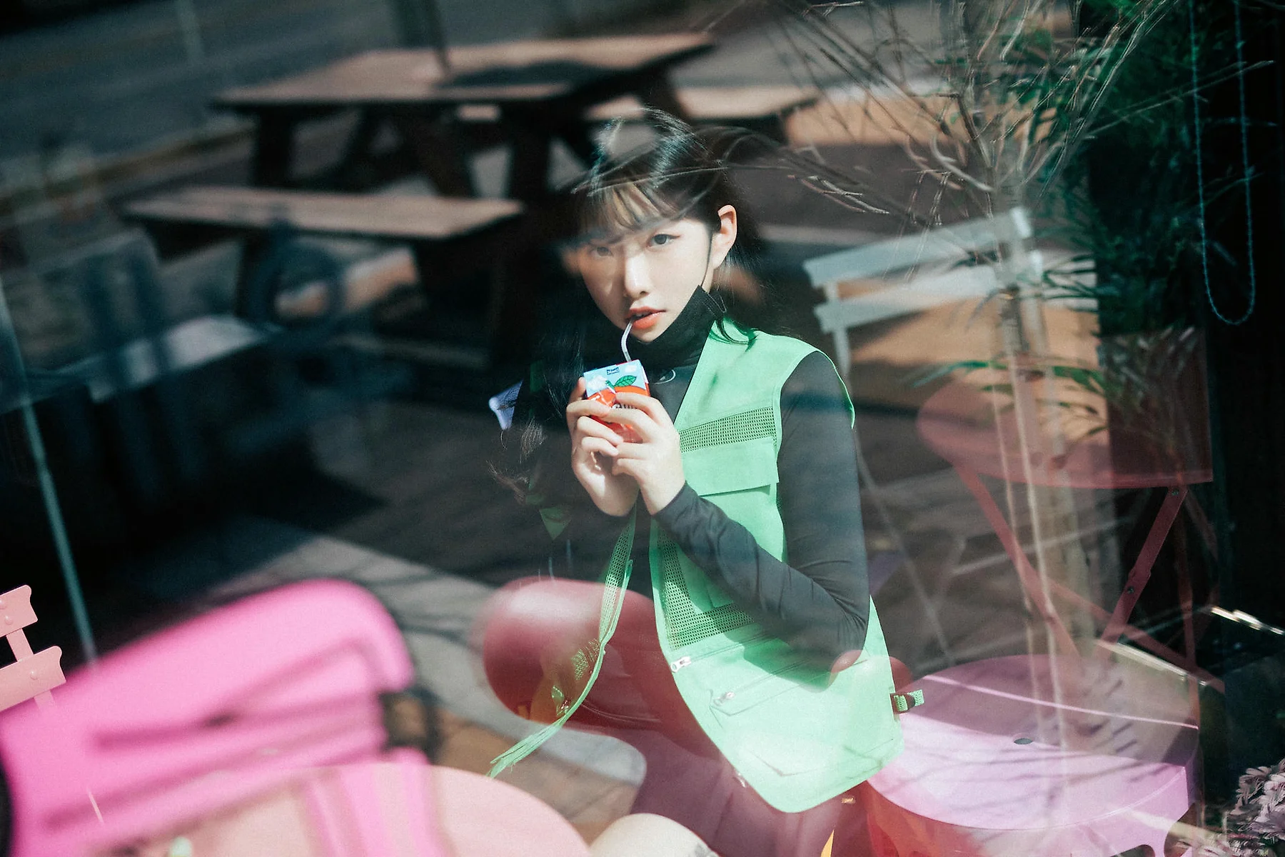 Loozy No.052 Sonson超市收银黑丝写真 - 103