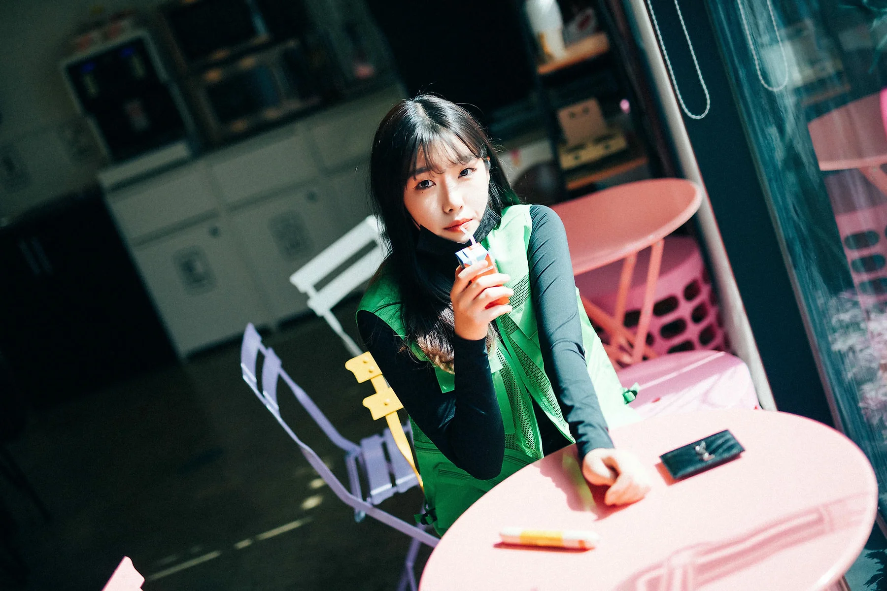 Loozy No.052 Sonson超市收银黑丝写真 - 104