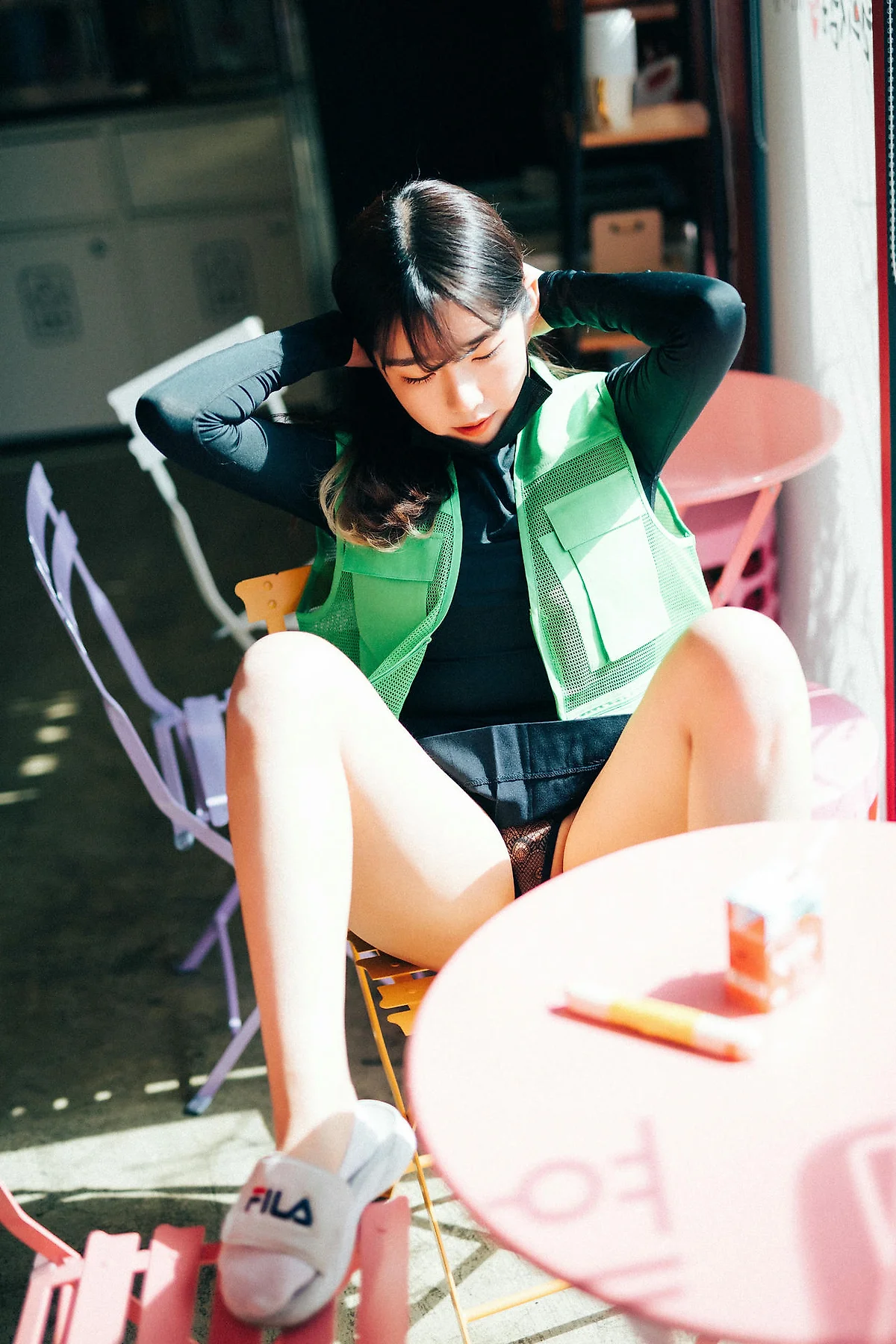 Loozy No.052 Sonson超市收银黑丝写真 - 105