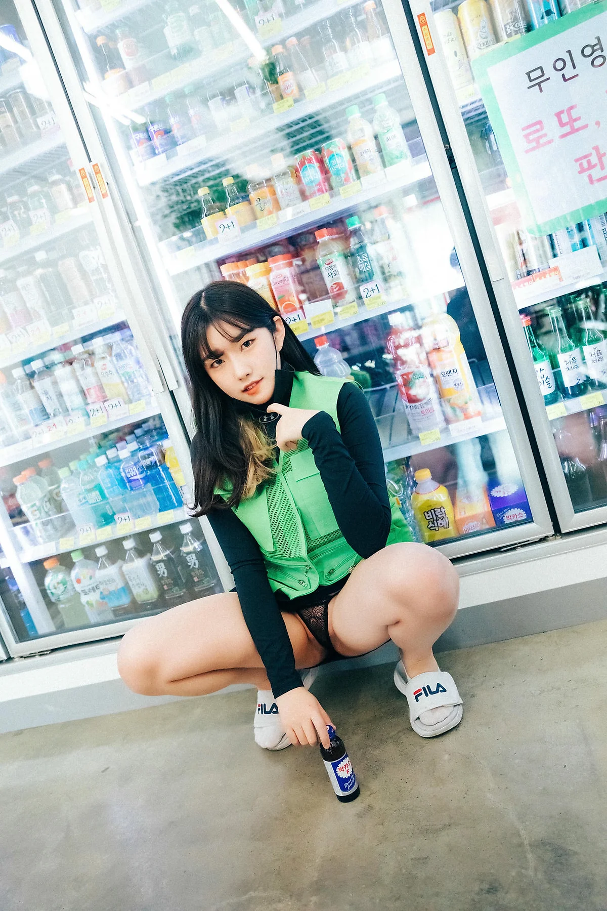 Loozy No.052 Sonson超市收银黑丝写真 - 109