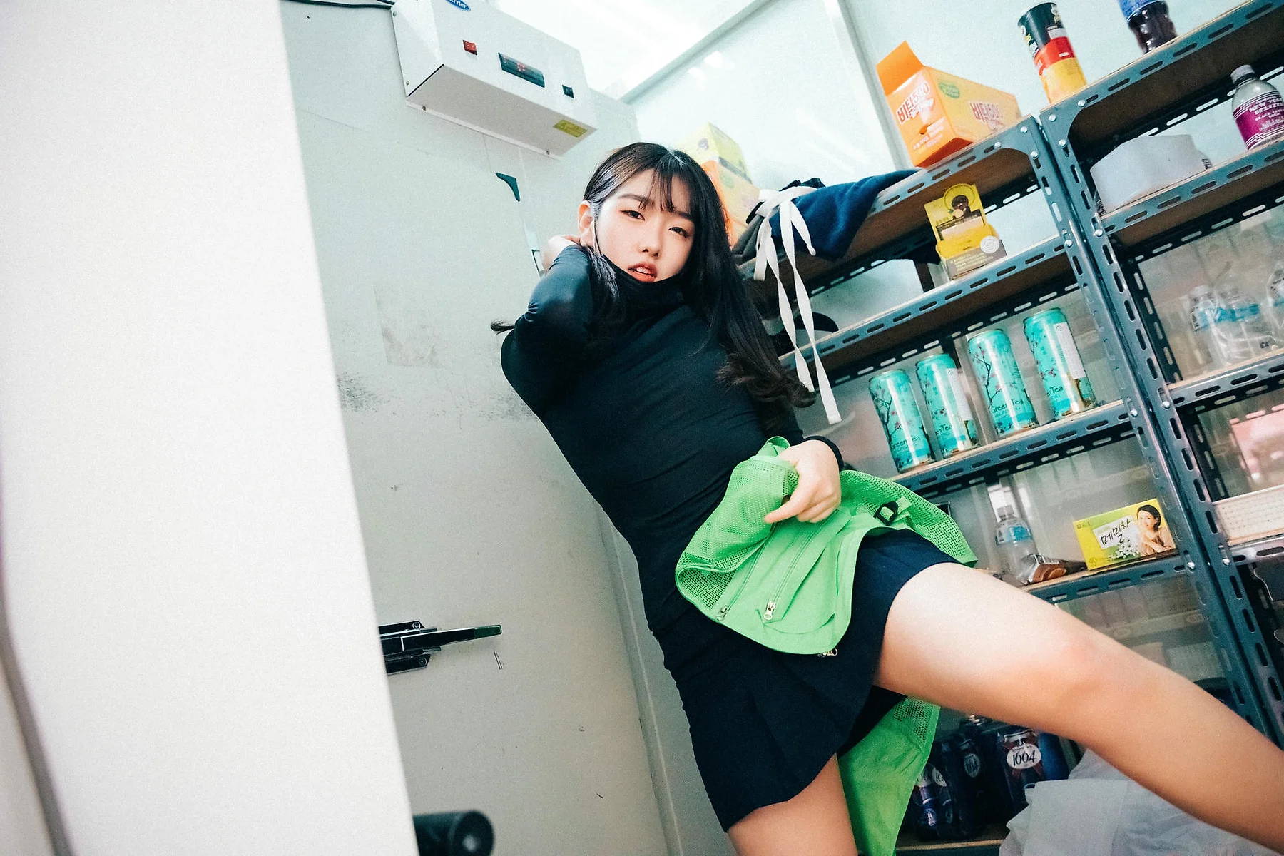Loozy No.052 Sonson超市收银黑丝写真 - 114