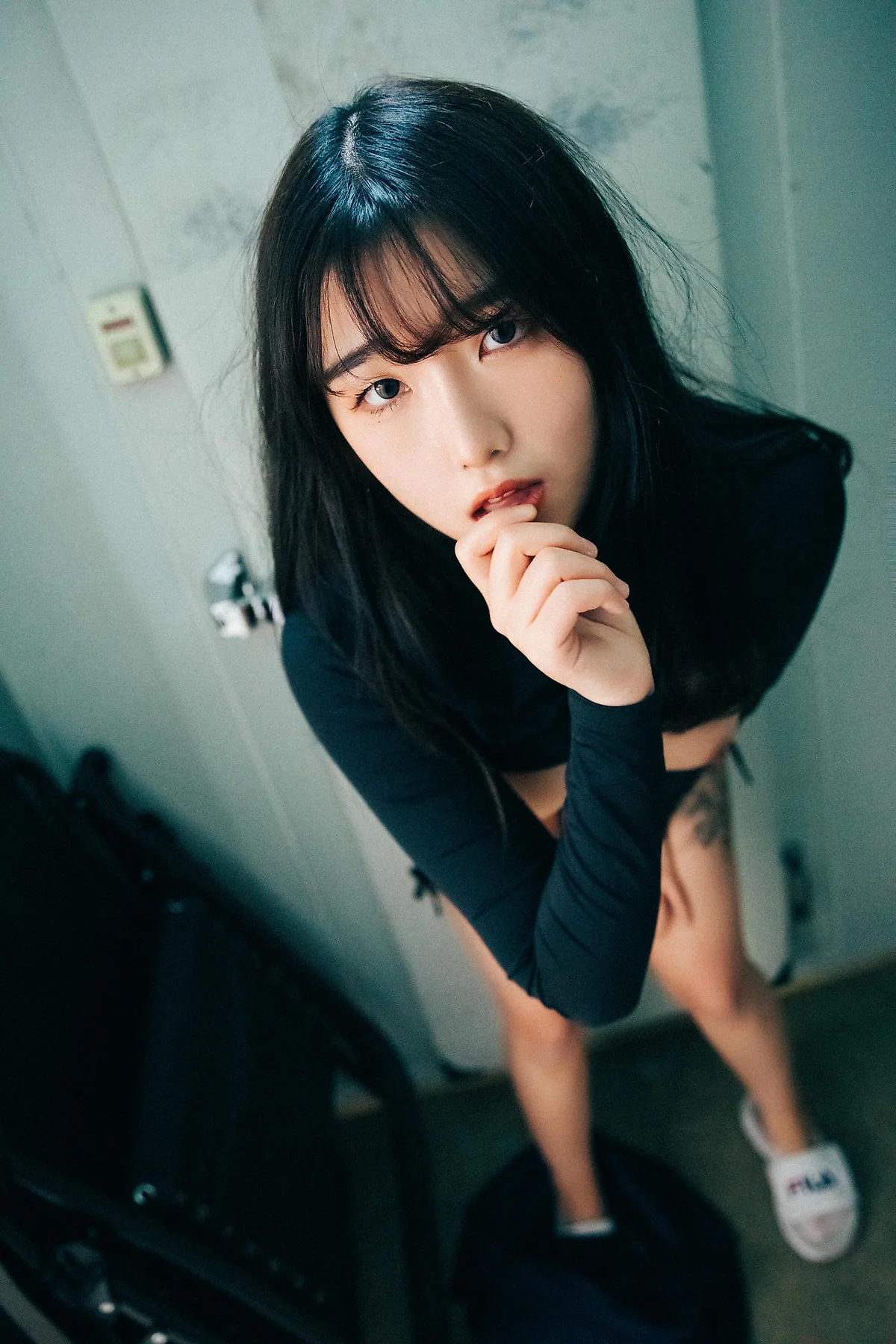Loozy No.052 Sonson超市收银黑丝写真 - 122