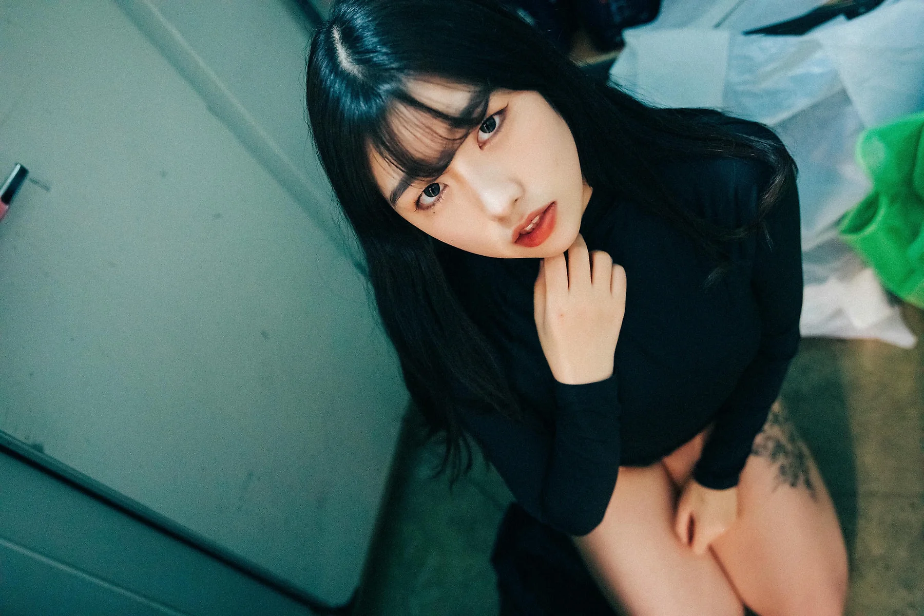 Loozy No.052 Sonson超市收银黑丝写真 - 125