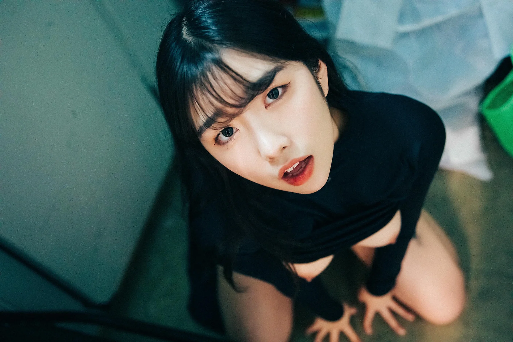 Loozy No.052 Sonson超市收银黑丝写真 - 129