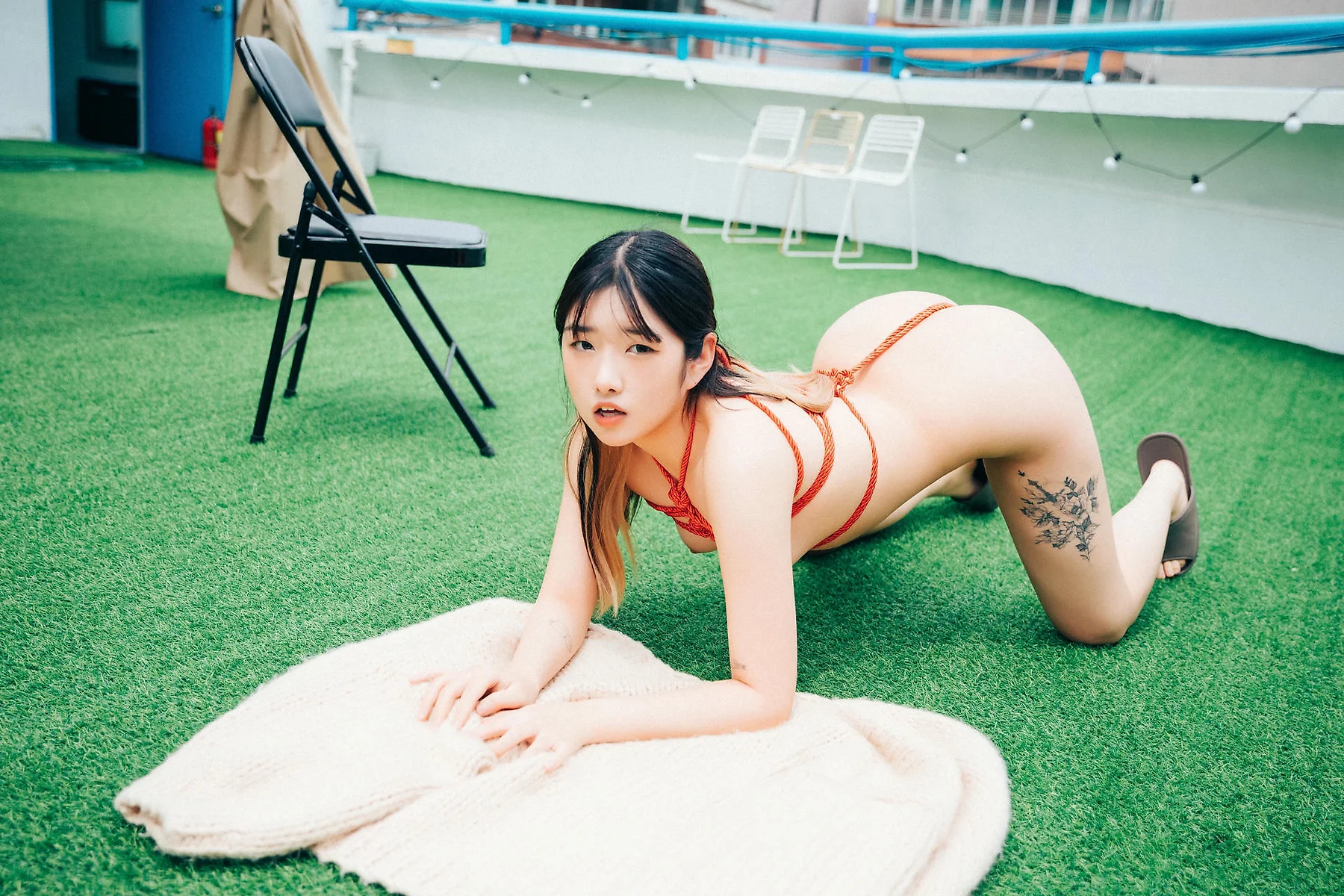 Loozy No.053 Sonson天台捆绑少女 - 29
