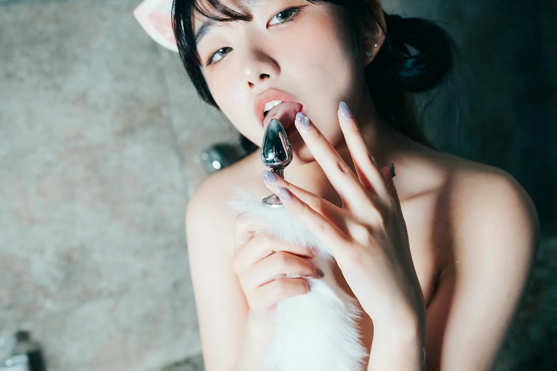 Loozy No.055 Sonson乳贴黑丝美女 - 57