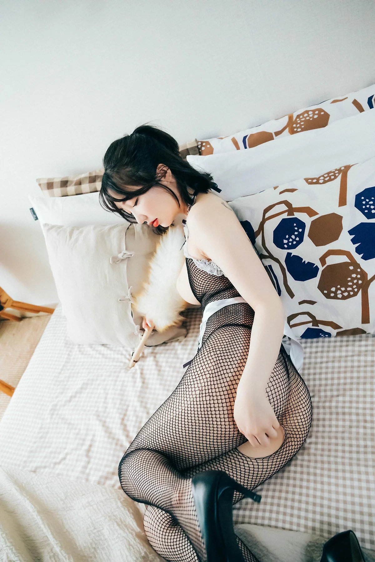 Loozy No.056 Ye Eun 网袜女仆制服 - 19
