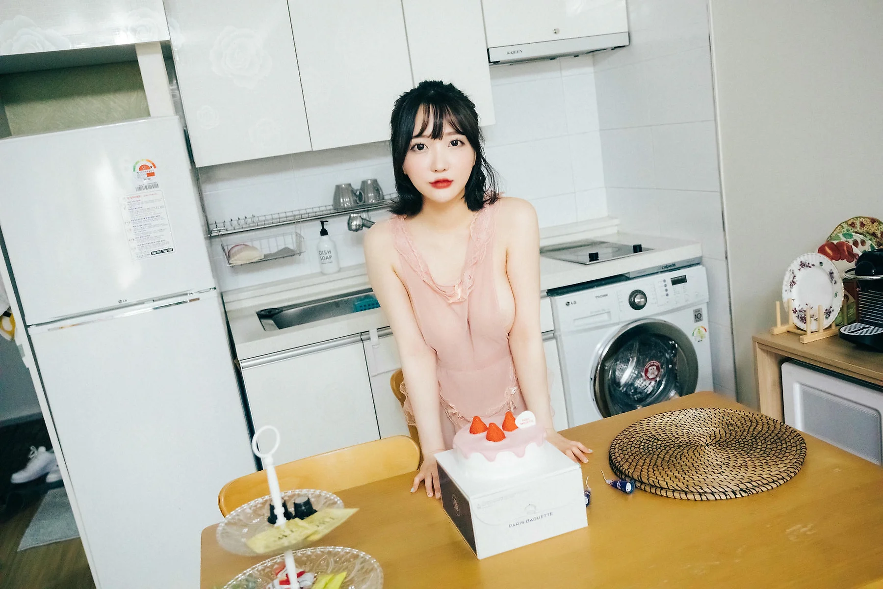 Loozy No.056 Ye Eun 网袜女仆制服 - 29