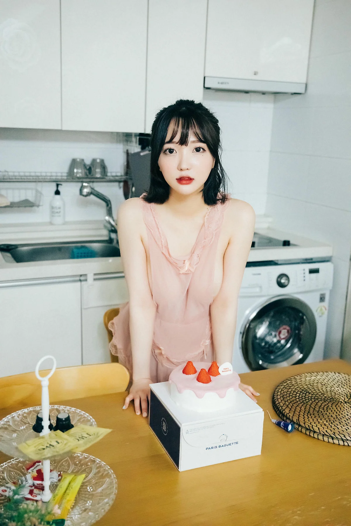 Loozy No.056 Ye Eun 网袜女仆制服 - 30