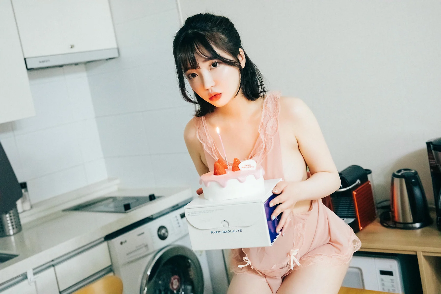 Loozy No.056 Ye Eun 网袜女仆制服 - 41