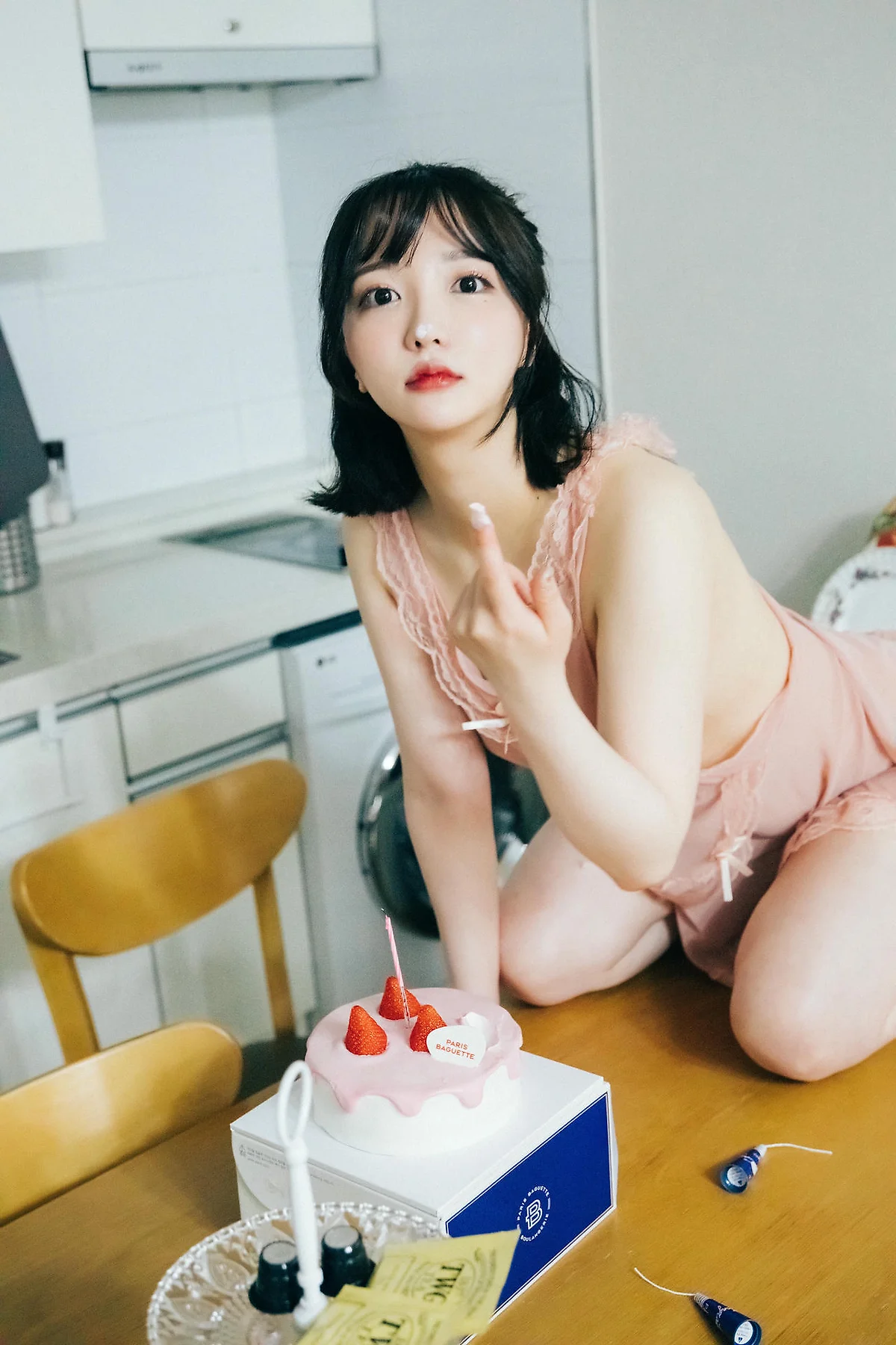 Loozy No.056 Ye Eun 网袜女仆制服 - 47
