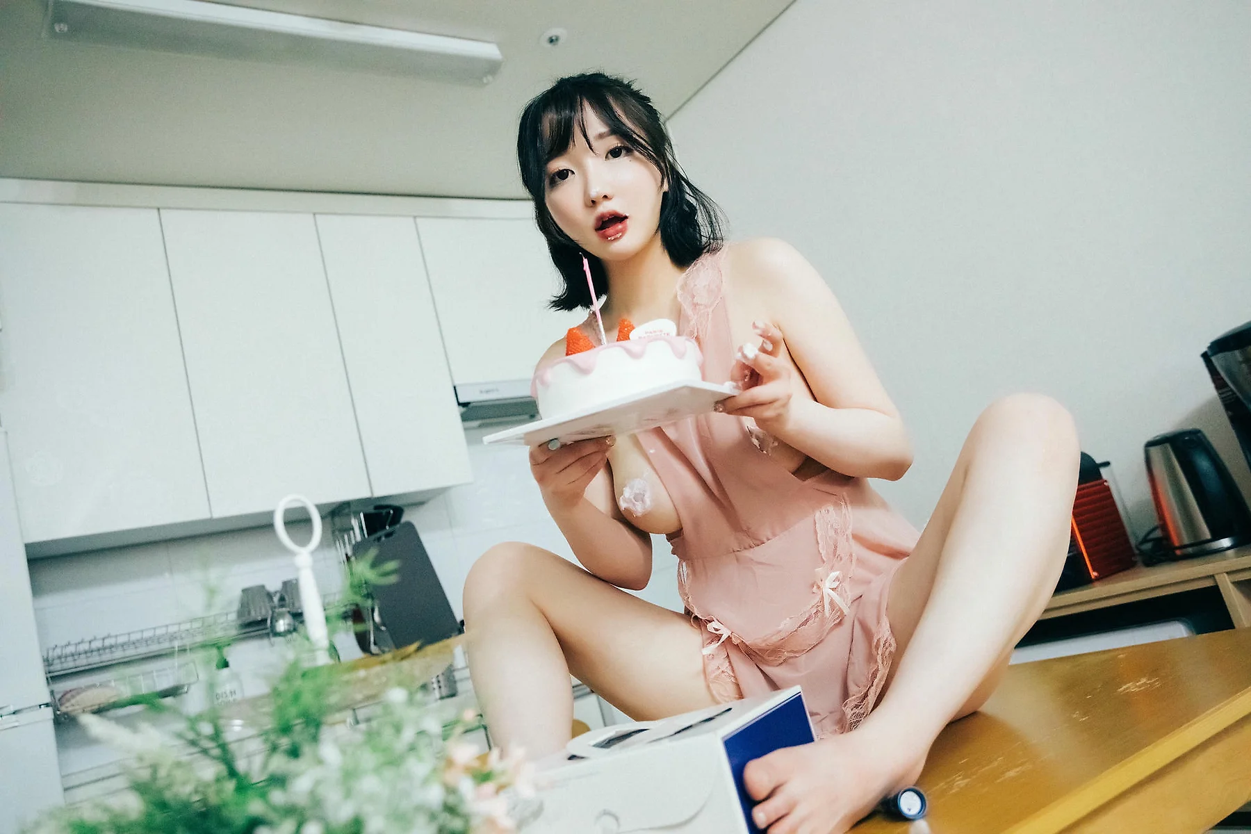 Loozy No.056 Ye Eun 网袜女仆制服 - 67