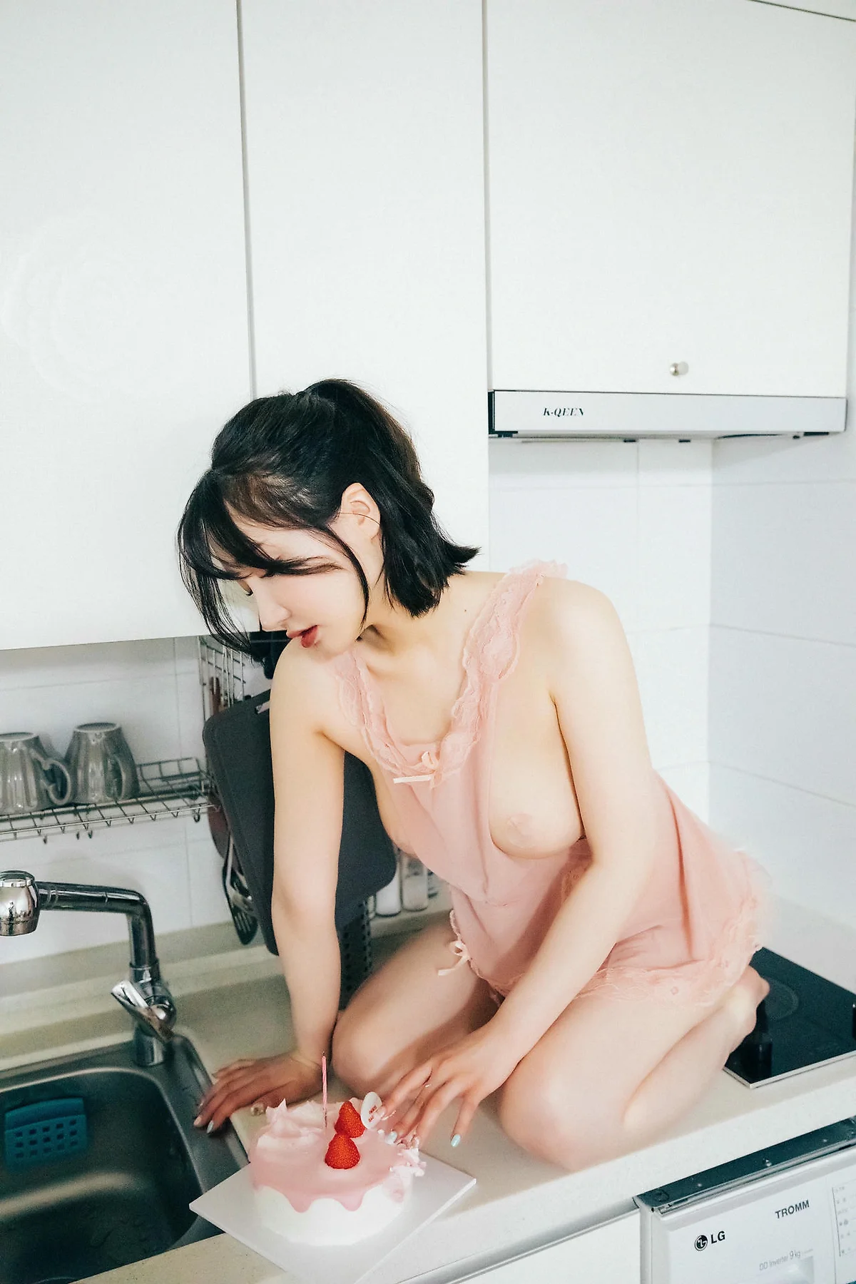 Loozy No.056 Ye Eun 网袜女仆制服 - 73