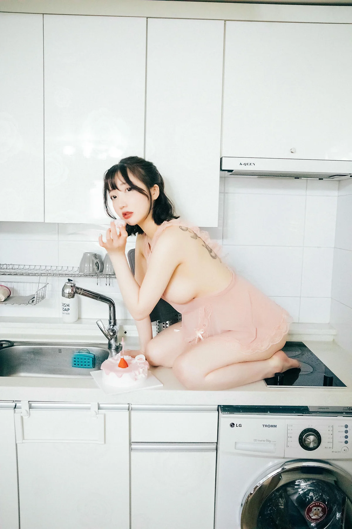Loozy No.056 Ye Eun 网袜女仆制服 - 74