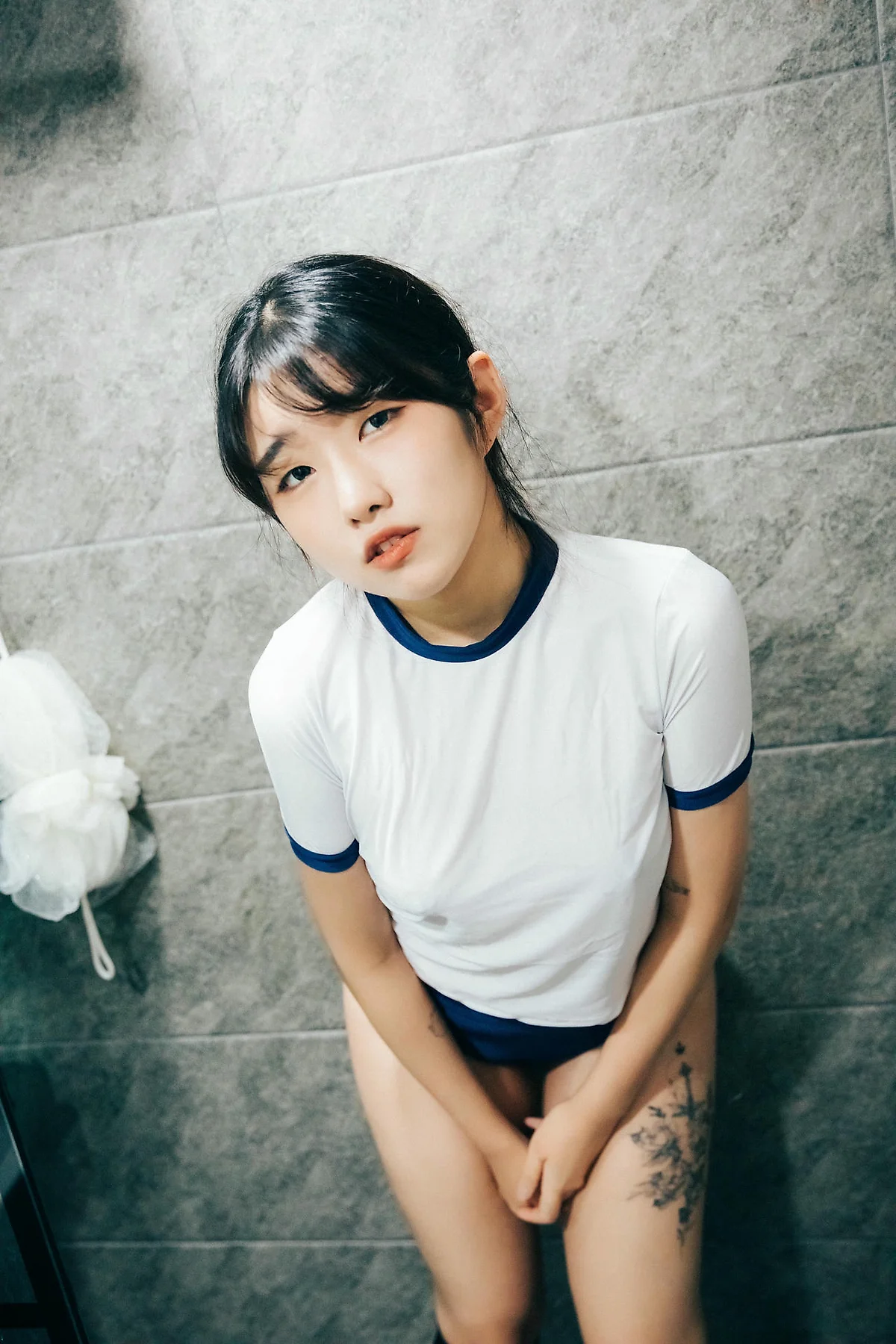 Loozy No.066 SonSon少女湿身白丝 - 12