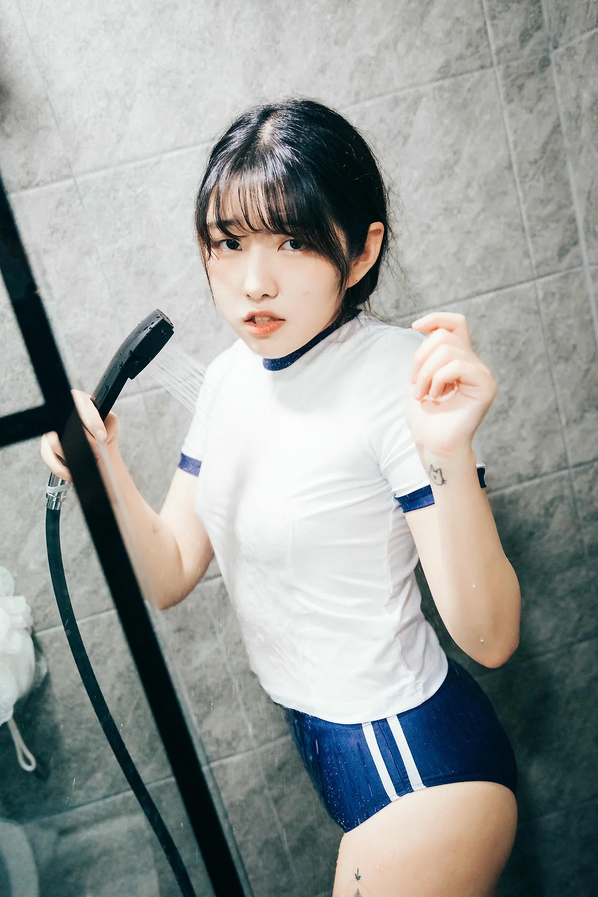 Loozy No.066 SonSon少女湿身白丝 - 17