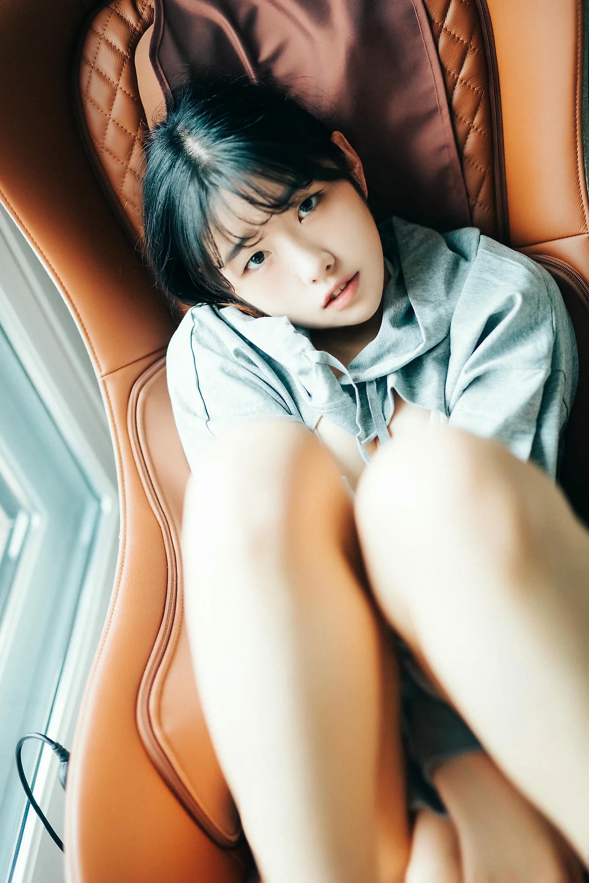 Loozy No.066 SonSon少女湿身白丝 - 23