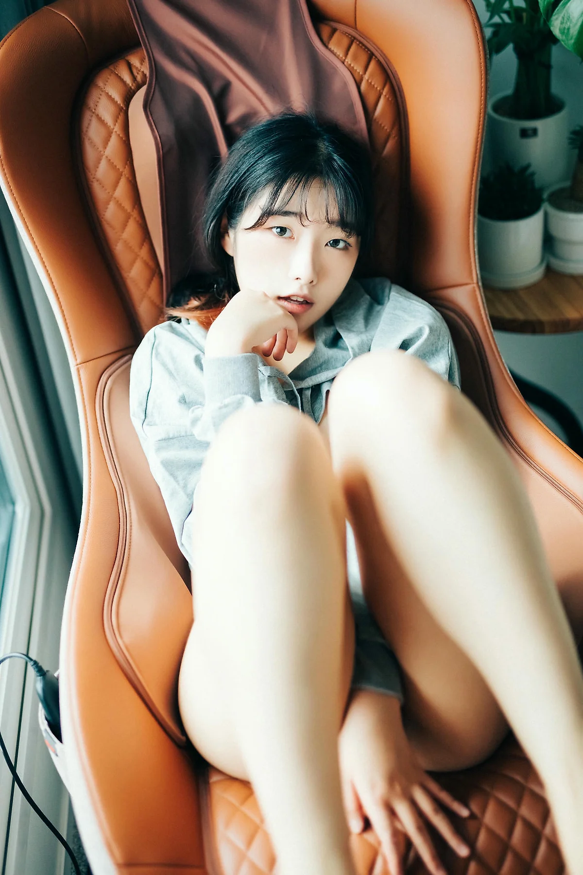 Loozy No.066 SonSon少女湿身白丝 - 24