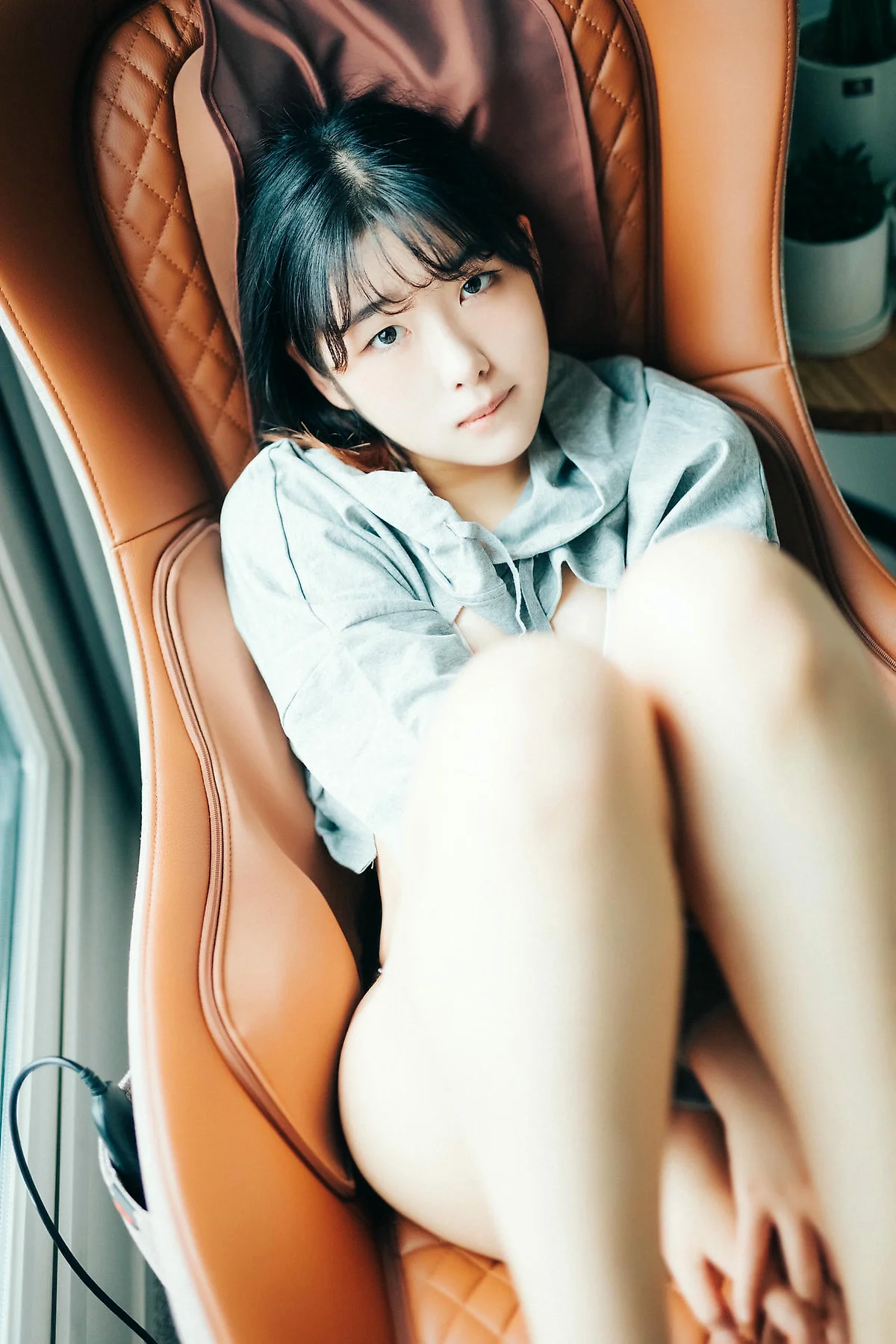 Loozy No.066 SonSon少女湿身白丝 - 28