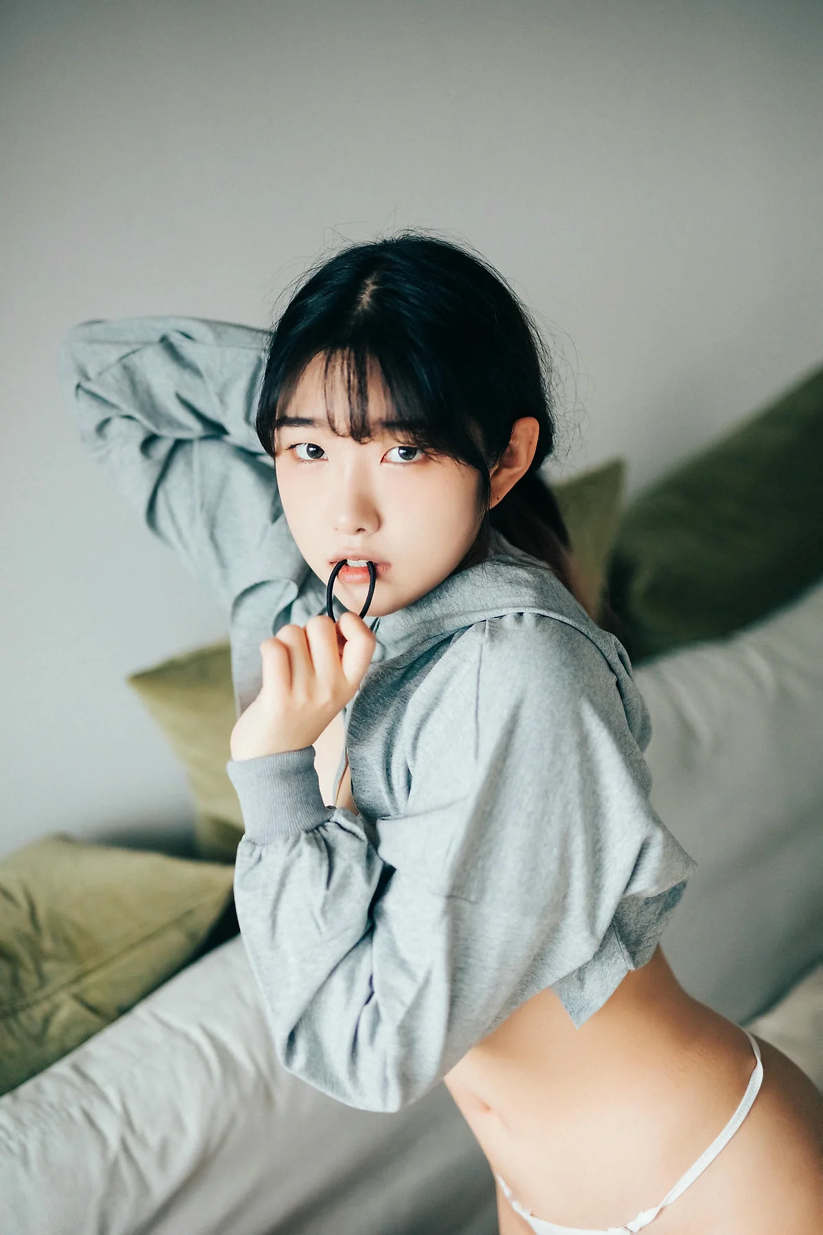 Loozy No.066 SonSon少女湿身白丝 - 34