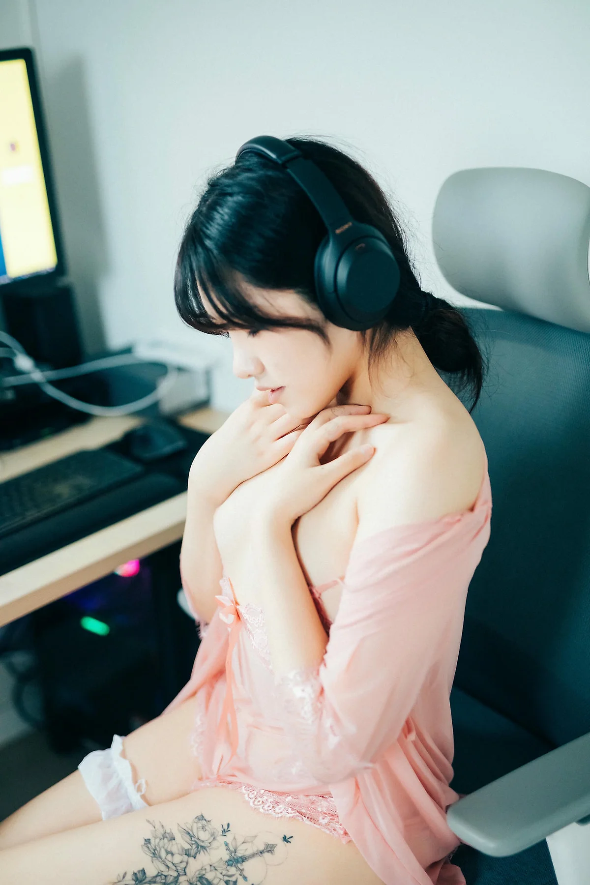 Loozy No.066 SonSon少女湿身白丝 - 43