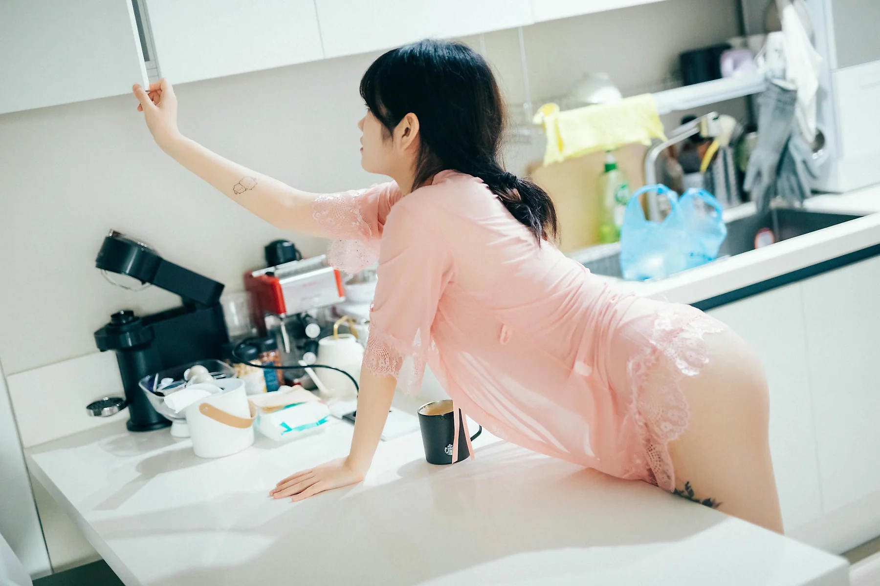 Loozy No.066 SonSon少女湿身白丝 - 45