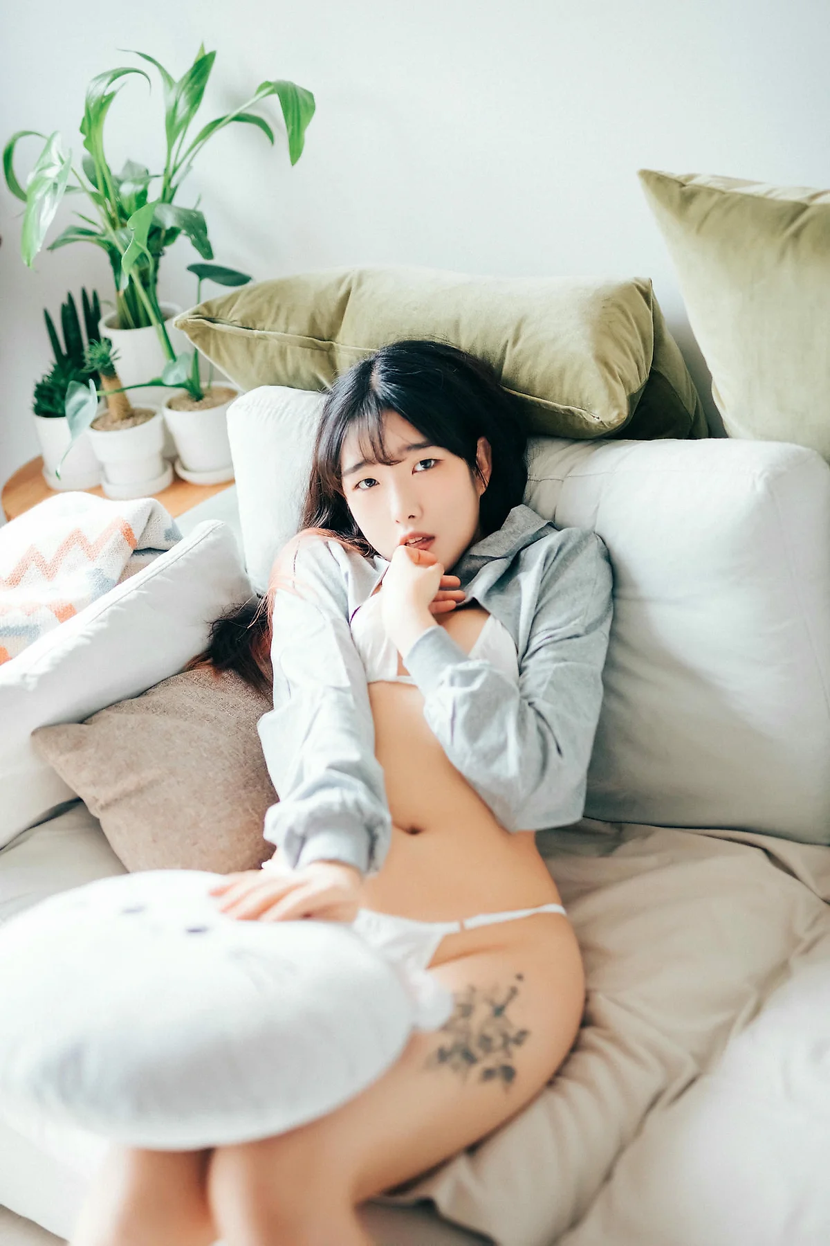 Loozy No.066 SonSon少女湿身白丝 - 59