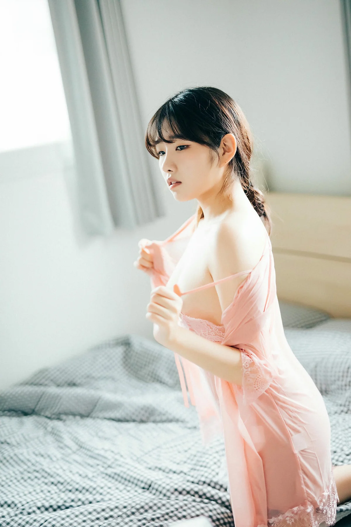 Loozy No.066 SonSon少女湿身白丝 - 61