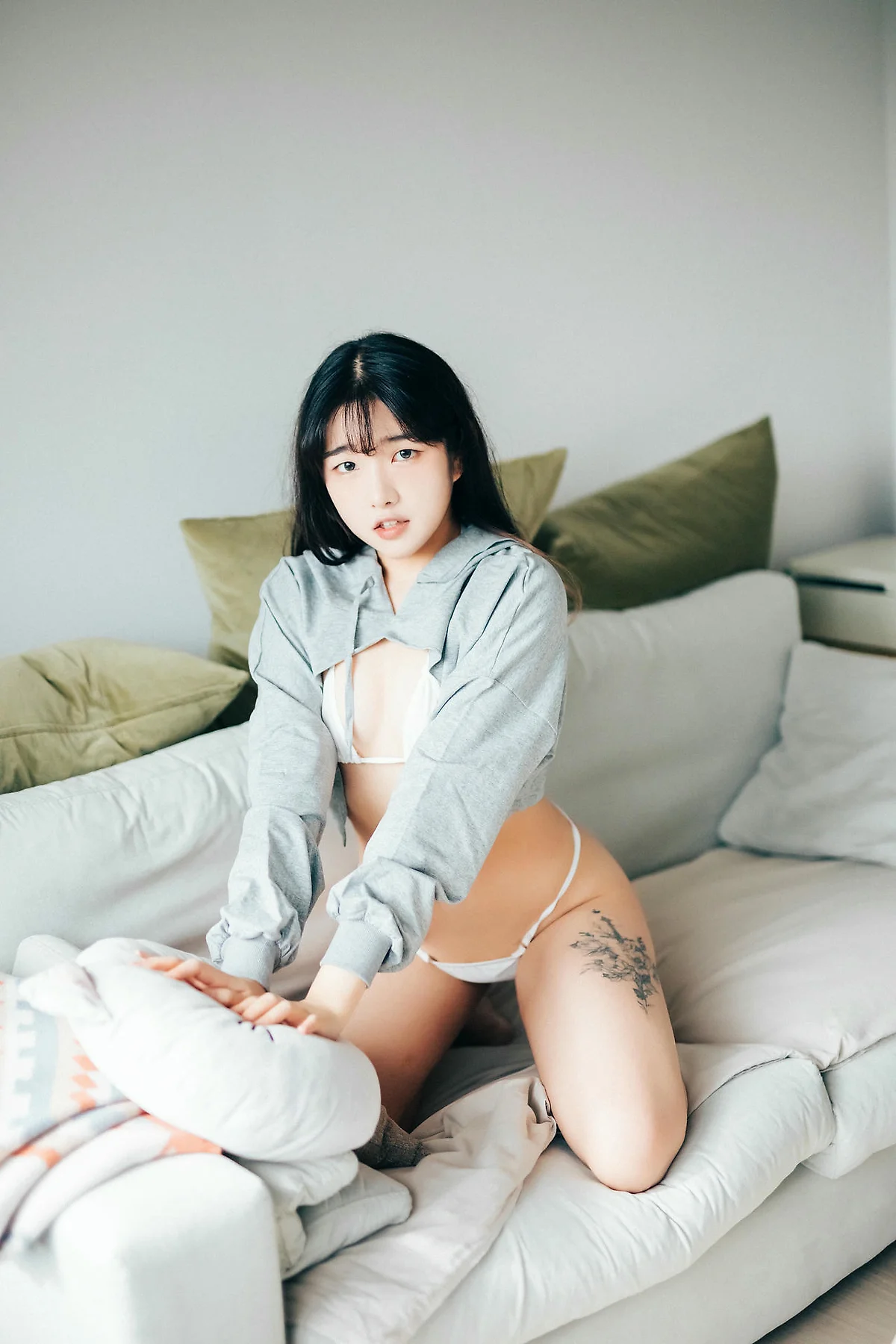 Loozy No.066 SonSon少女湿身白丝 - 68