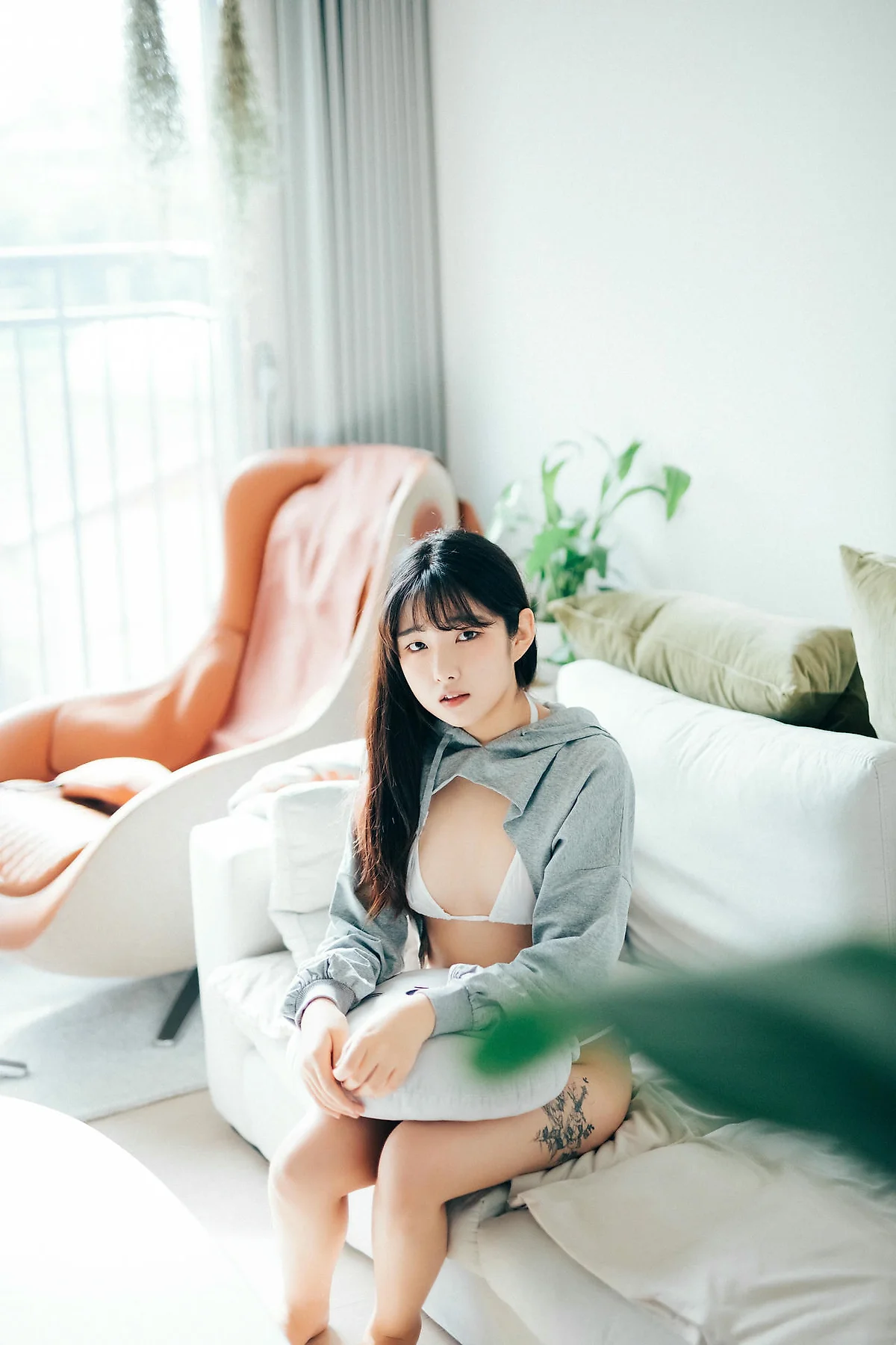 Loozy No.066 SonSon少女湿身白丝 - 82