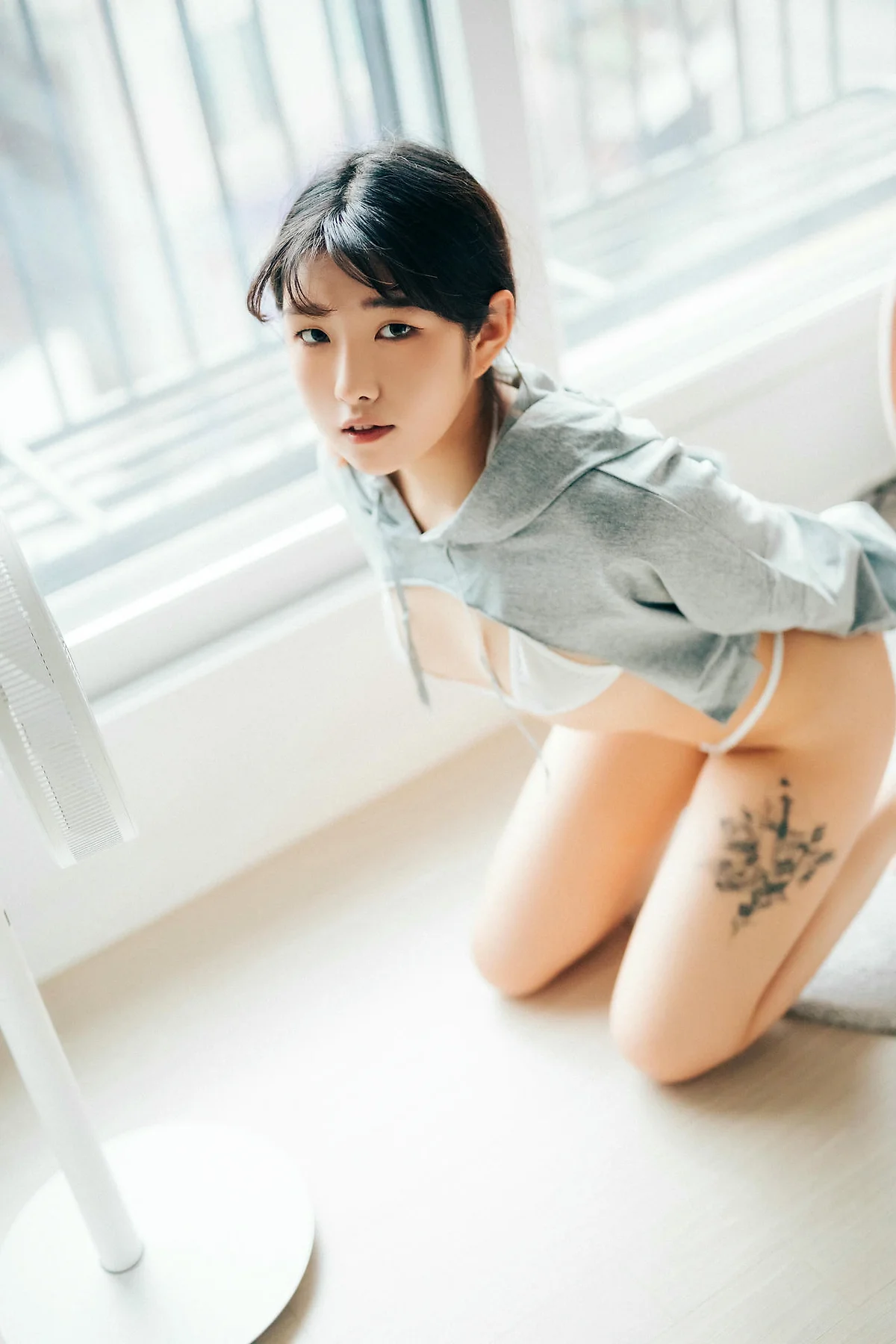 Loozy No.066 SonSon少女湿身白丝 - 83
