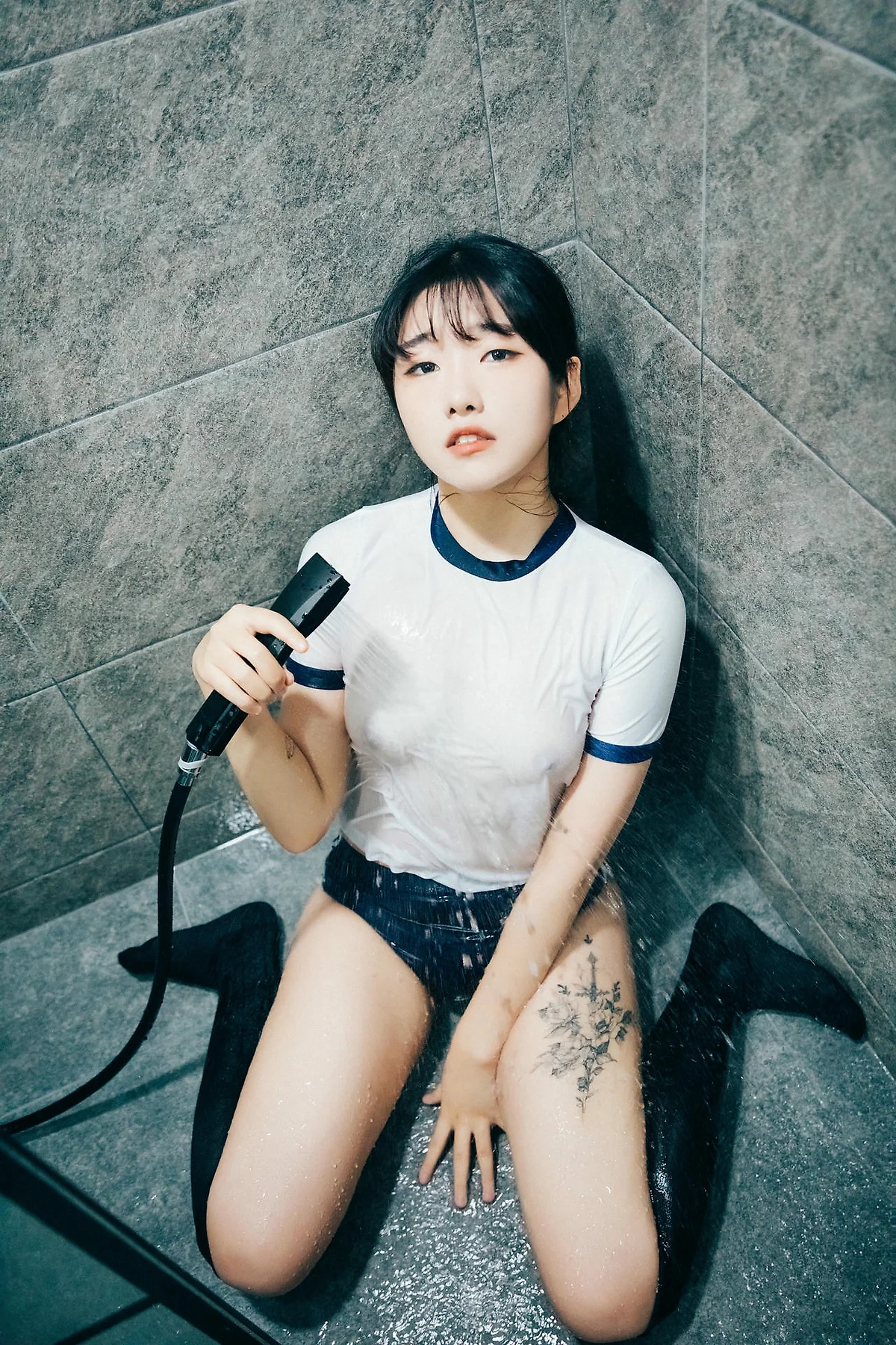 Loozy No.066 SonSon少女湿身白丝 - 88