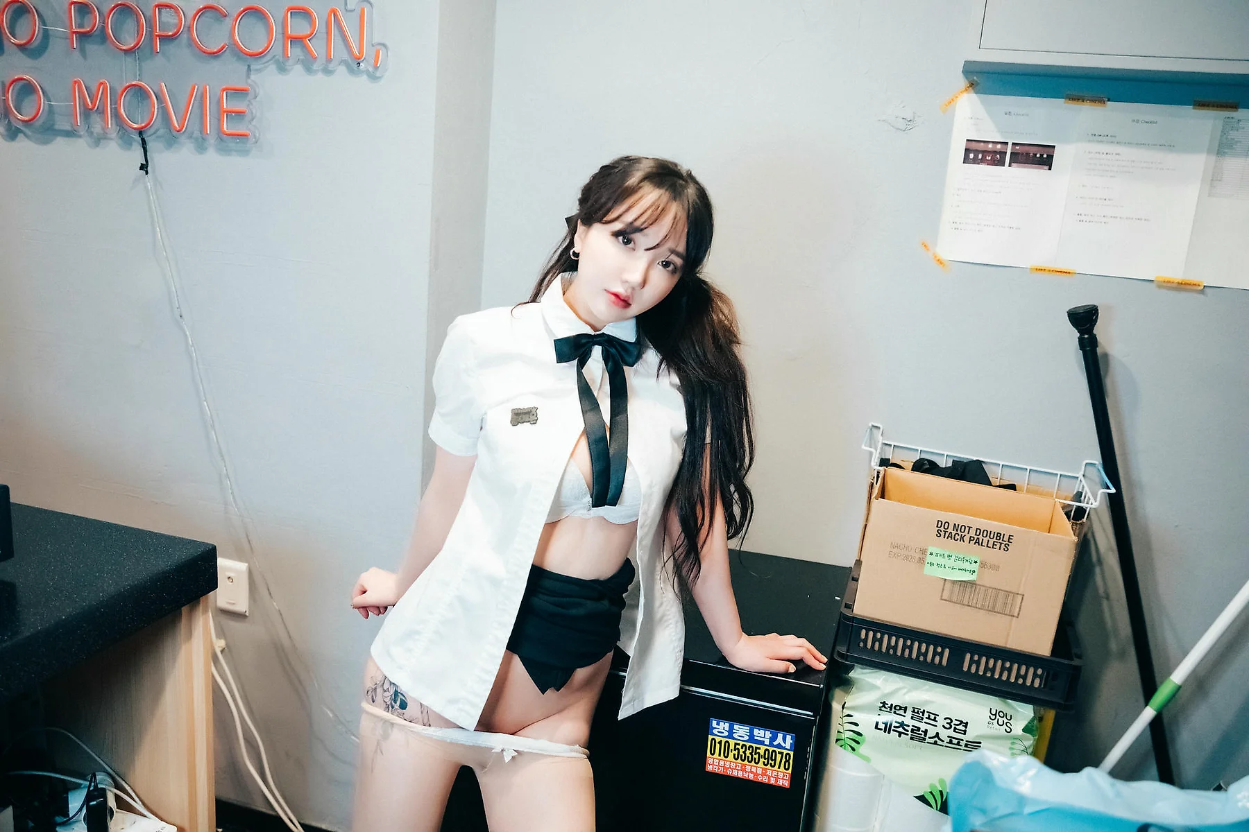 Loozy No.079 Yeeun早餐爆乳少女制服 - 36