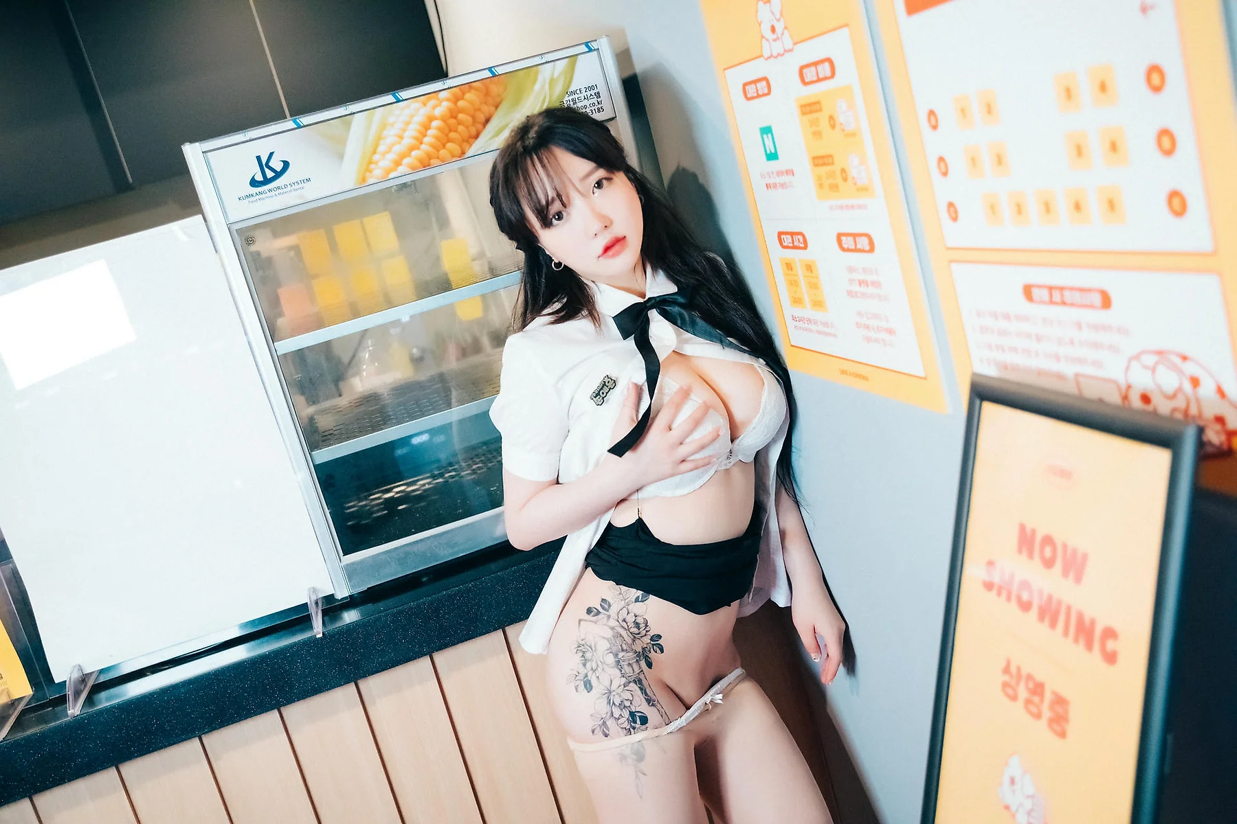 Loozy No.079 Yeeun早餐爆乳少女制服 - 47