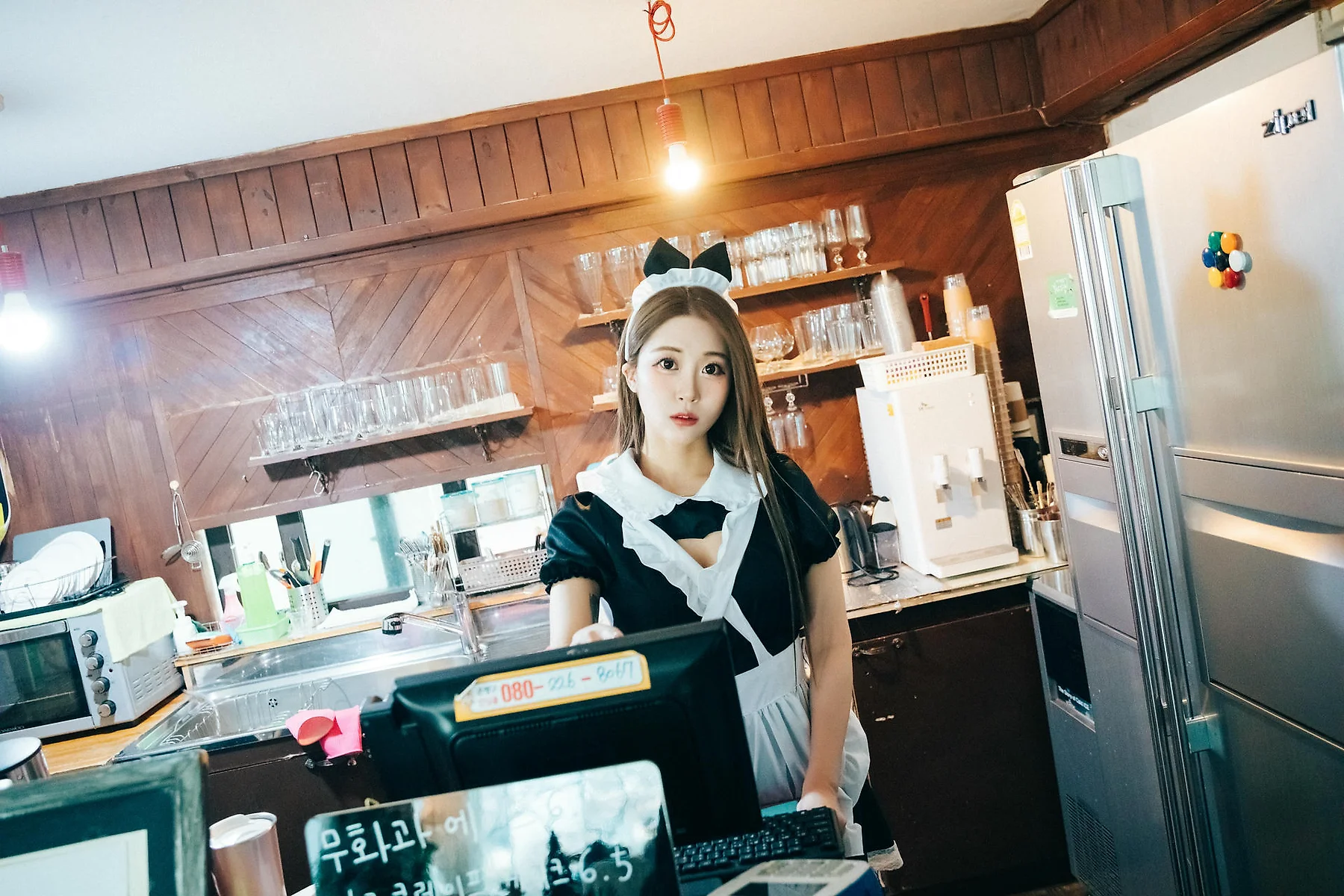 Loozy No.088 Bomi爆乳女仆写真 - 1