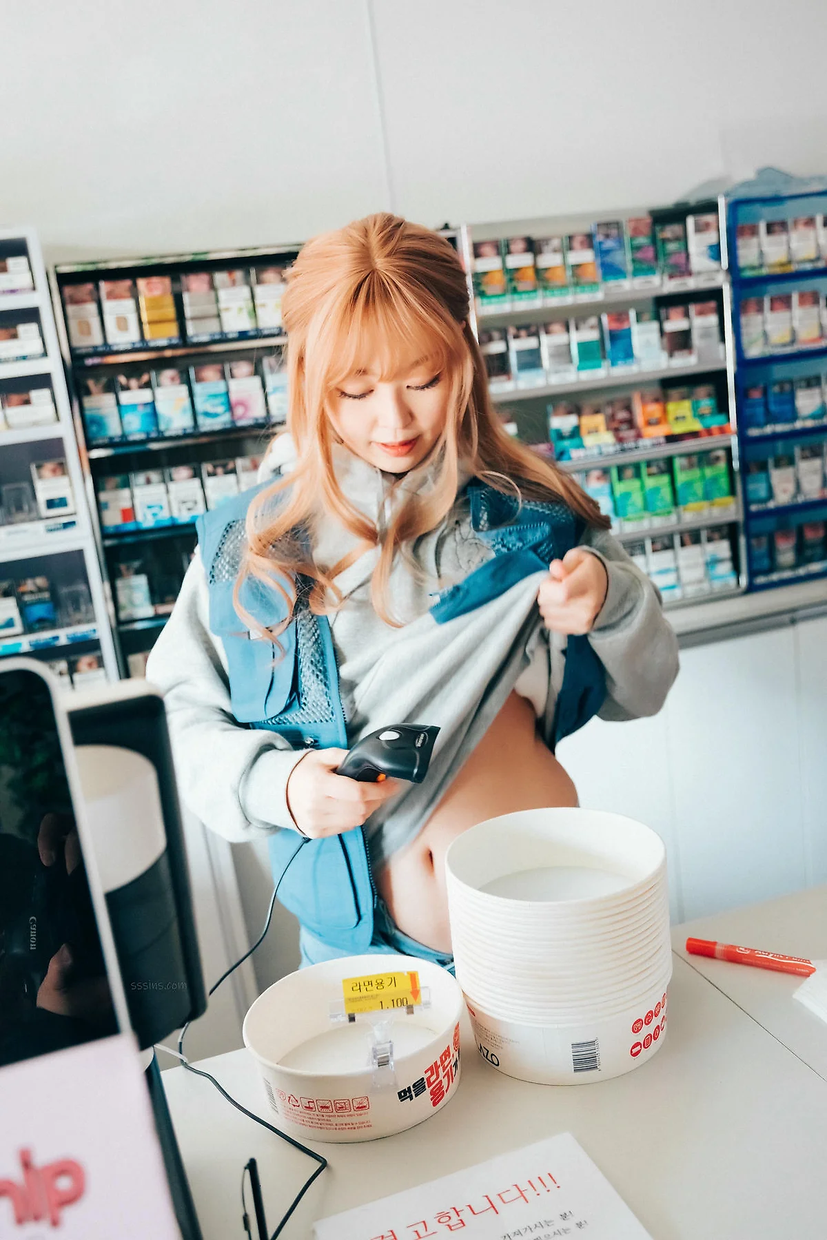 Loozy No.089  Mozzi便利店店员写真 - 6