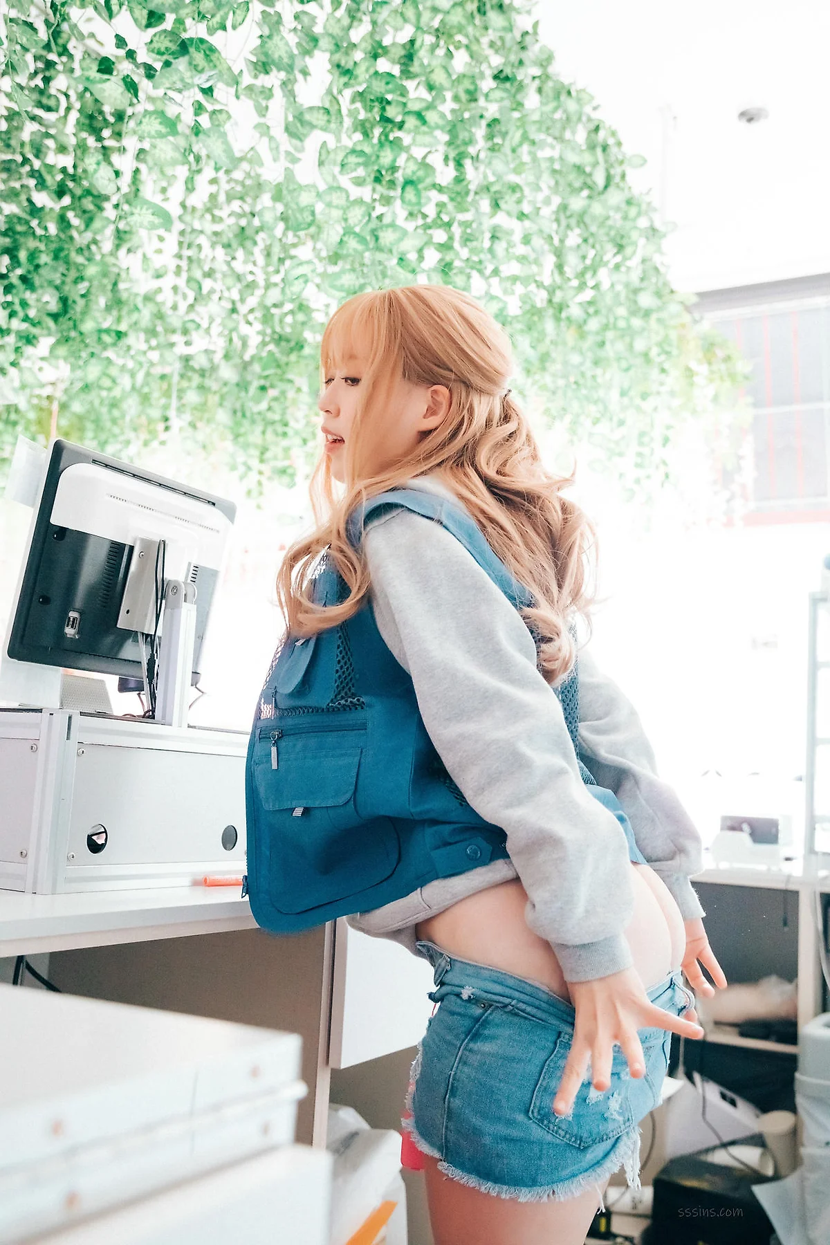 Loozy No.089  Mozzi便利店店员写真 - 11