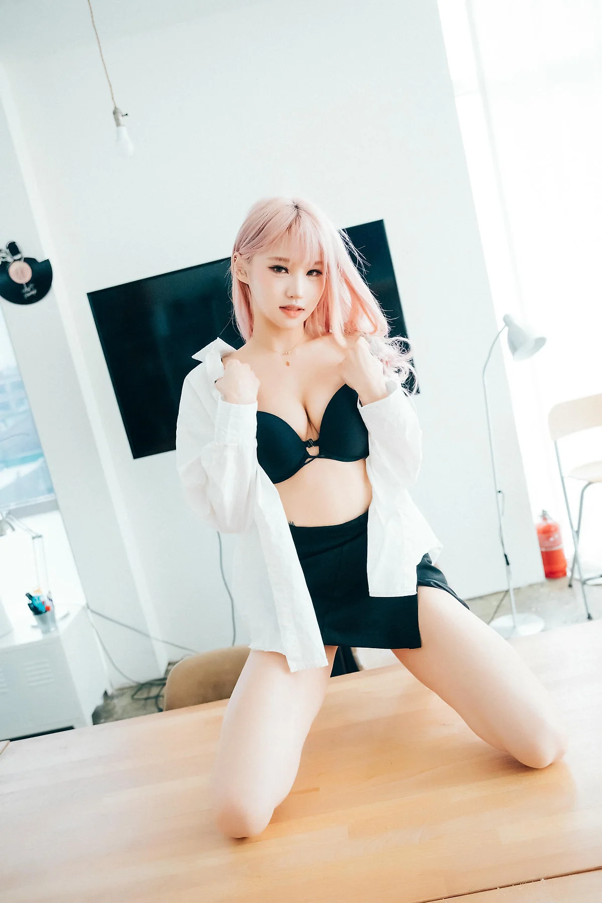Loozy No.093 Taeri 衬衫纹身少女 - 12